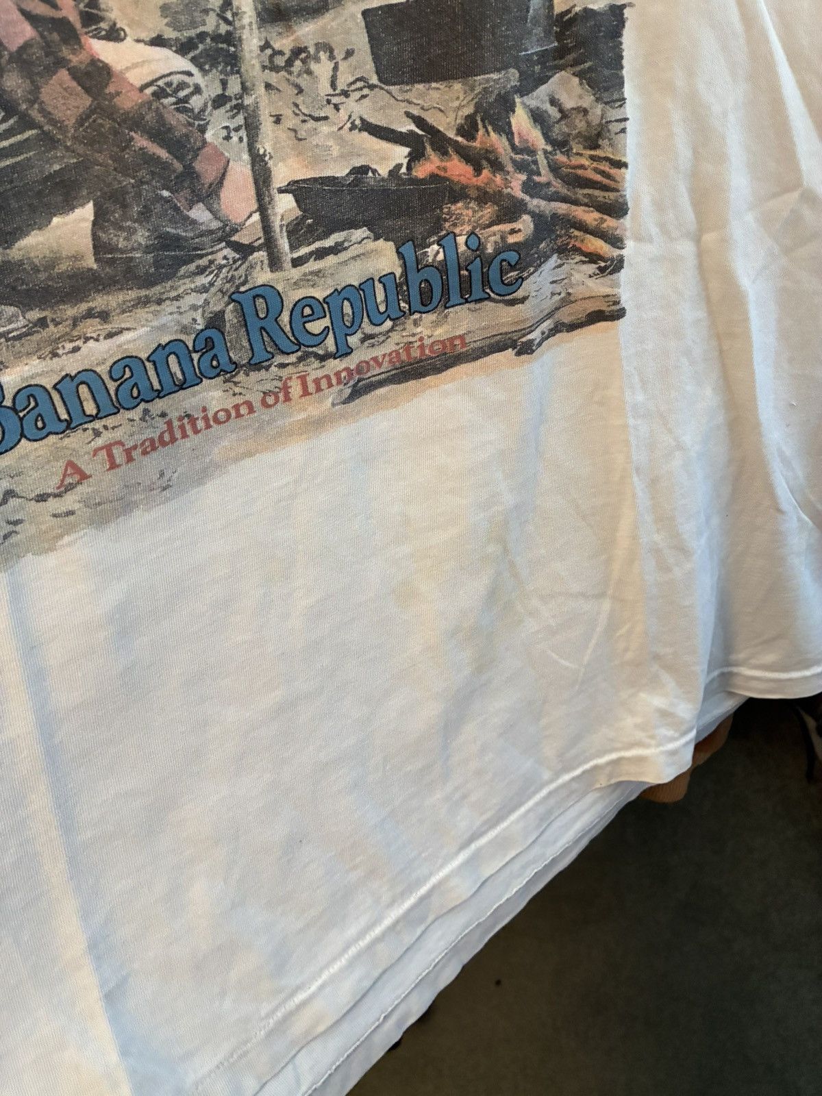 Banana Republic Vintage 90s Banana Republic tee shirt Size US XL / EU 56 / 4 - 5 Thumbnail