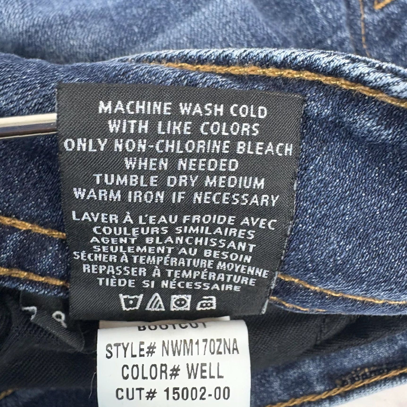 Hudson Hudson Jeans Womens Bootcut Jeans 28 Blue Low Rise Stretch Distressed 28x30 Womens Jeans Size 28" / US 6 / IT 42 - 7 Thumbnail