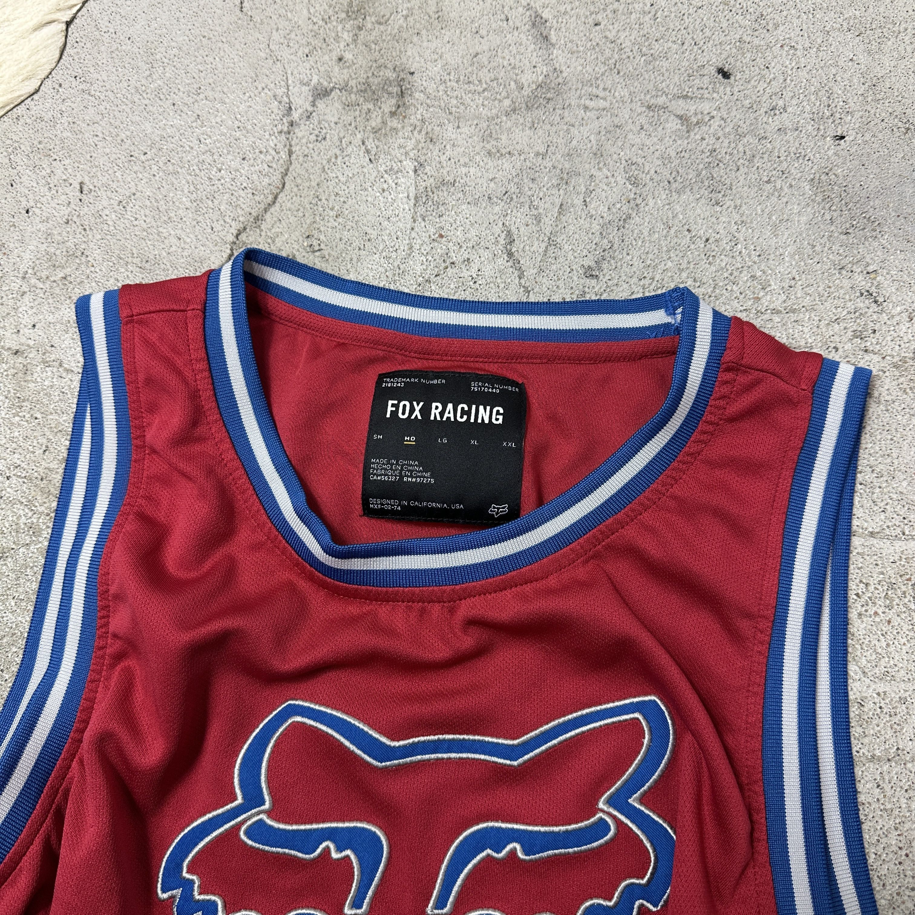 Vintage Vintage Streetwear Sporty Fox Racing Tank Top Jersey Y2K Size US M / EU 48-50 / 2 - 3 Thumbnail