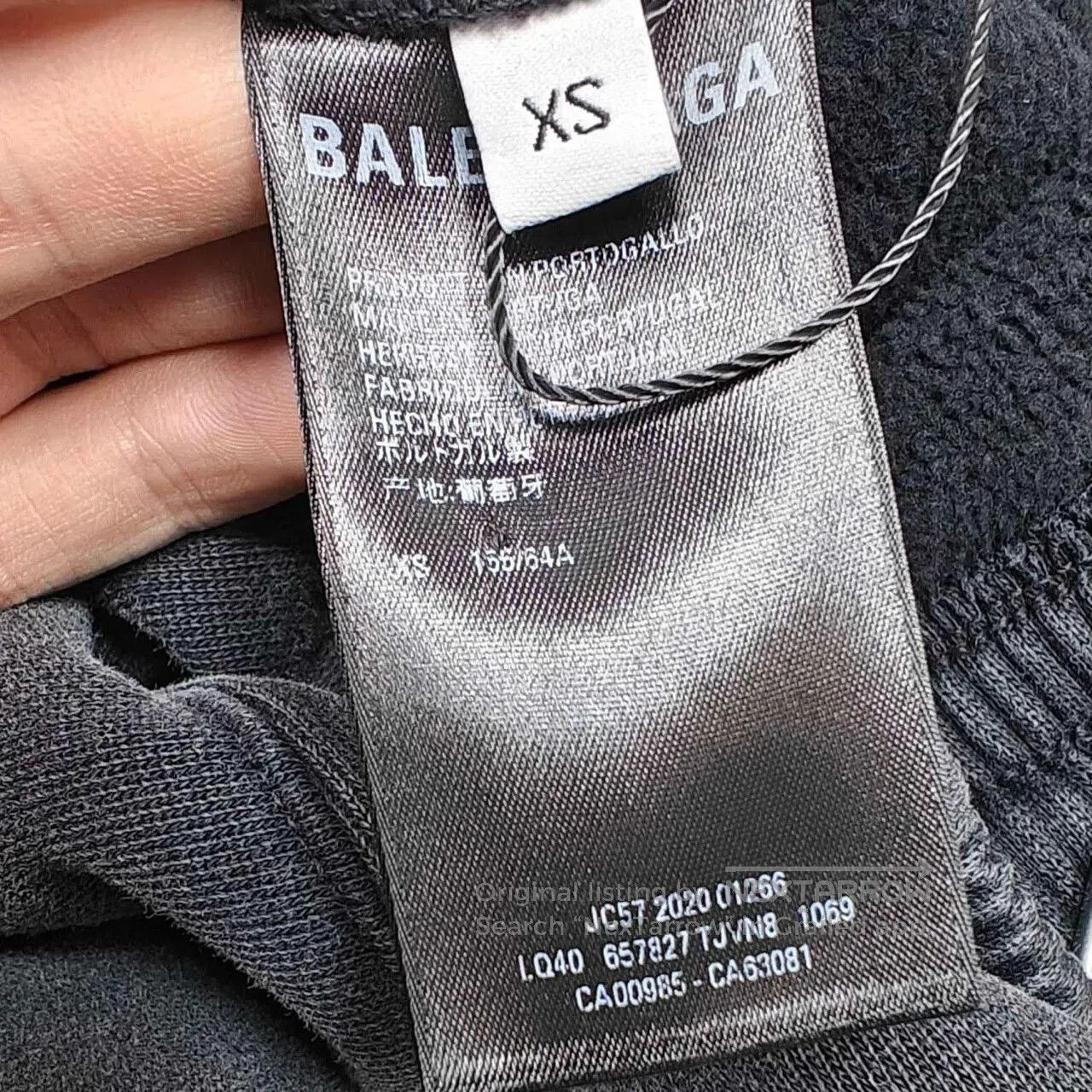 Balenciaga Balenciaga Casual Sweatpants with Hoodie Detail. Size US 26 / EU 42 - 6 Thumbnail