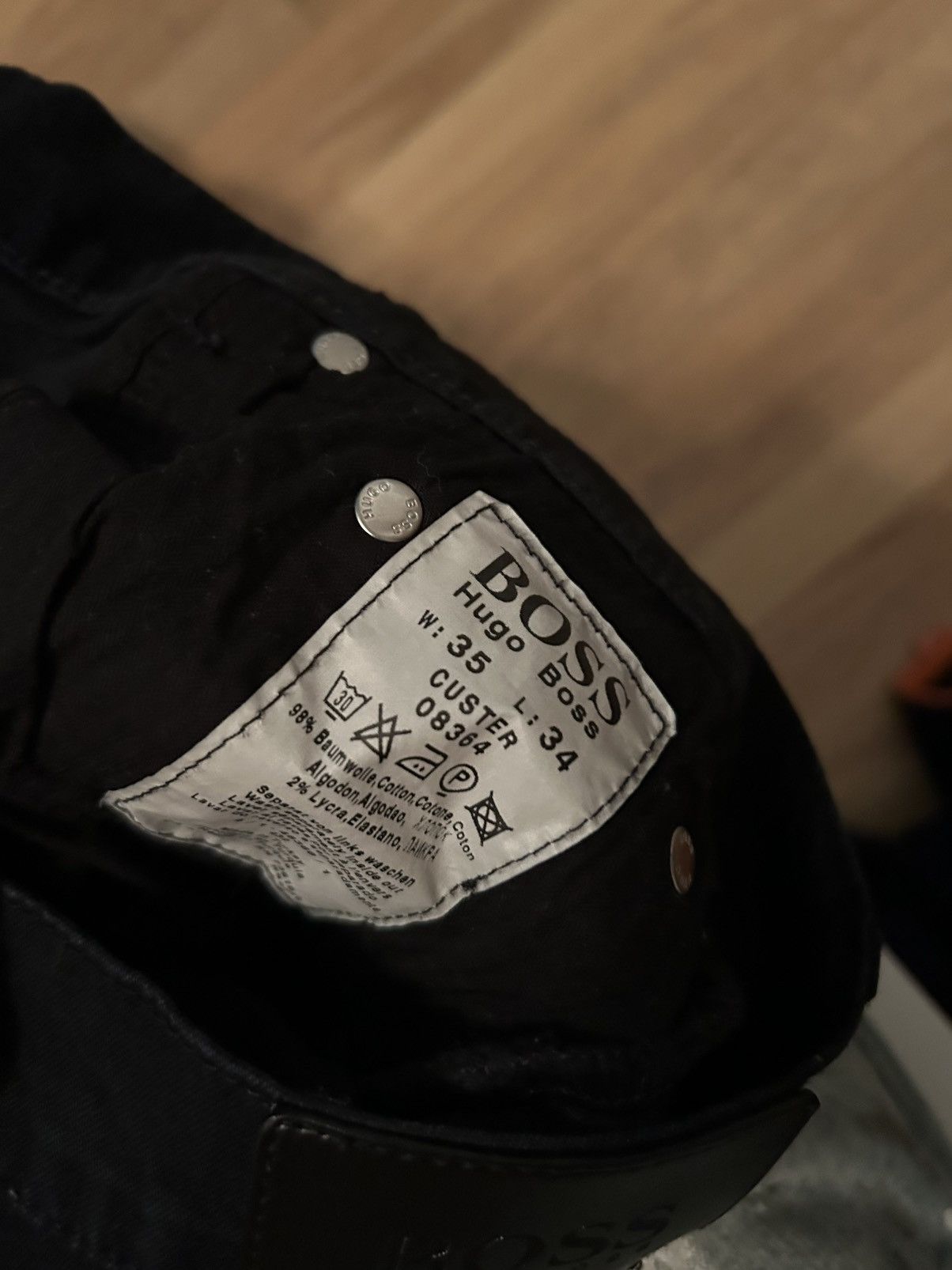 Hugo Boss Hugo Boss black jeans Size US 34 / EU 50 - 5 Thumbnail