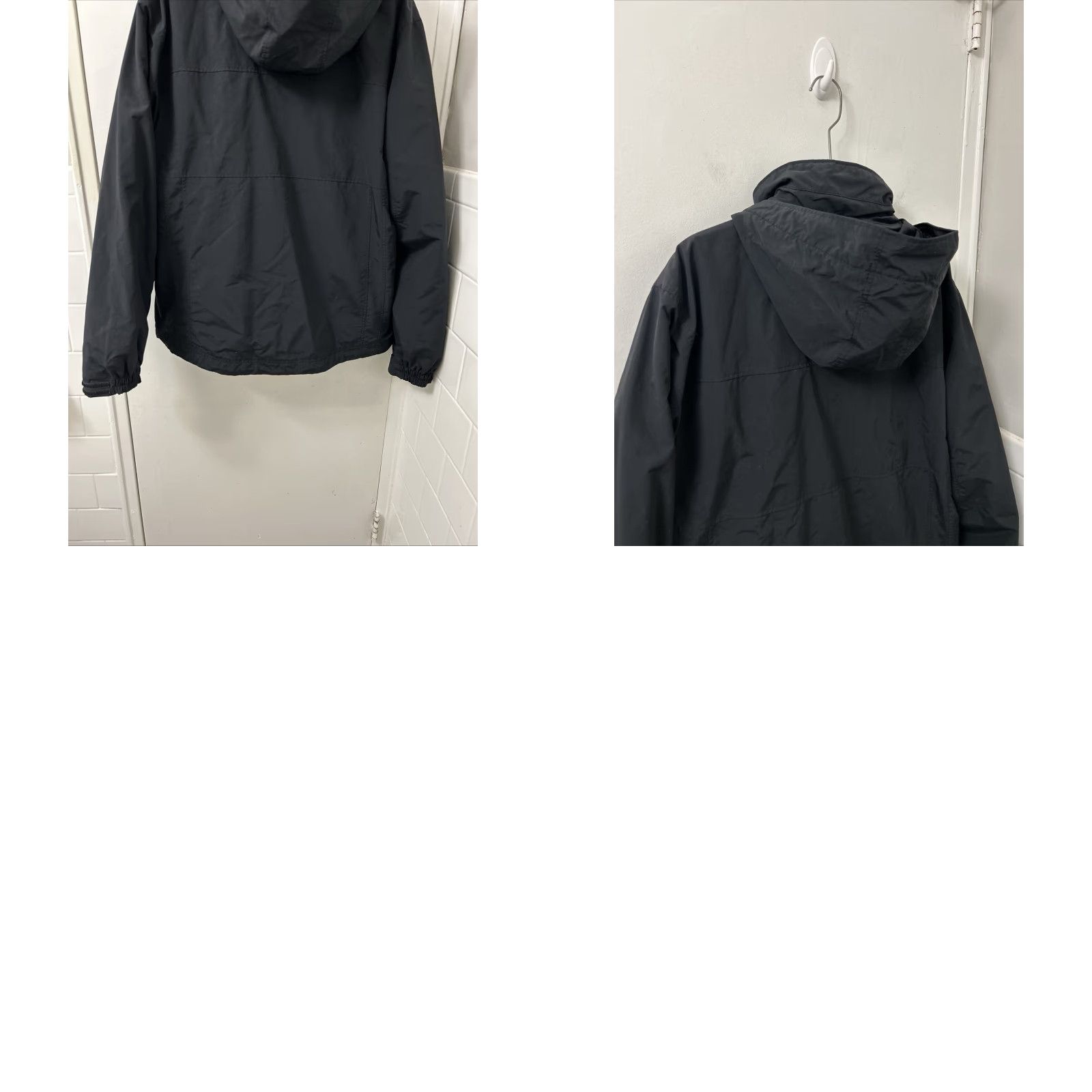 Vintage VTG LL Bean 3-in-1 Jacket Mens Small Black Blue Trail Fleece Liner 0BCY9 Size US S / EU 44-46 / 1 - 9 Thumbnail