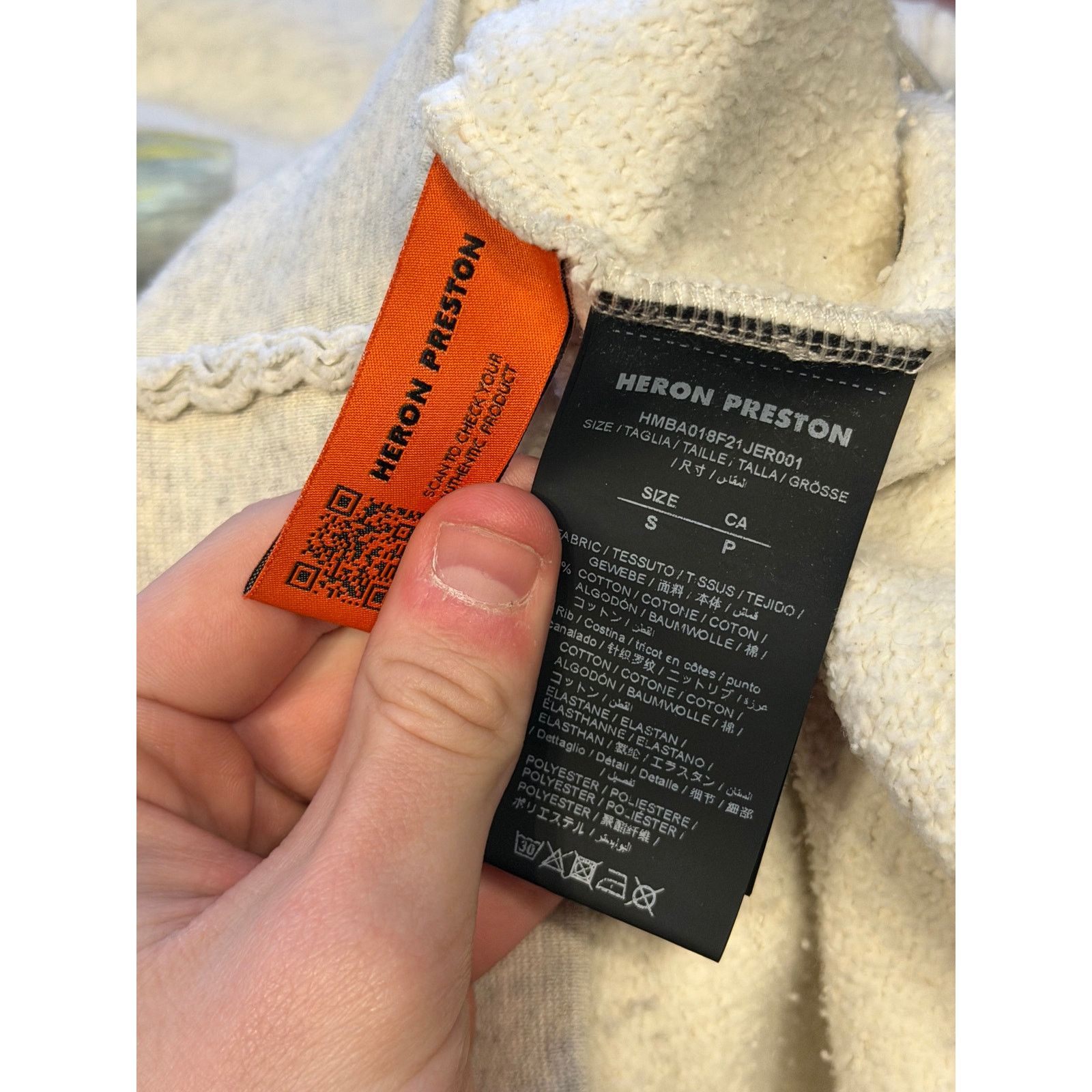 Heron Preston Heron Preston Split Herons Sweatshirt Size US L / EU 52-54 / 3 - 5 Thumbnail