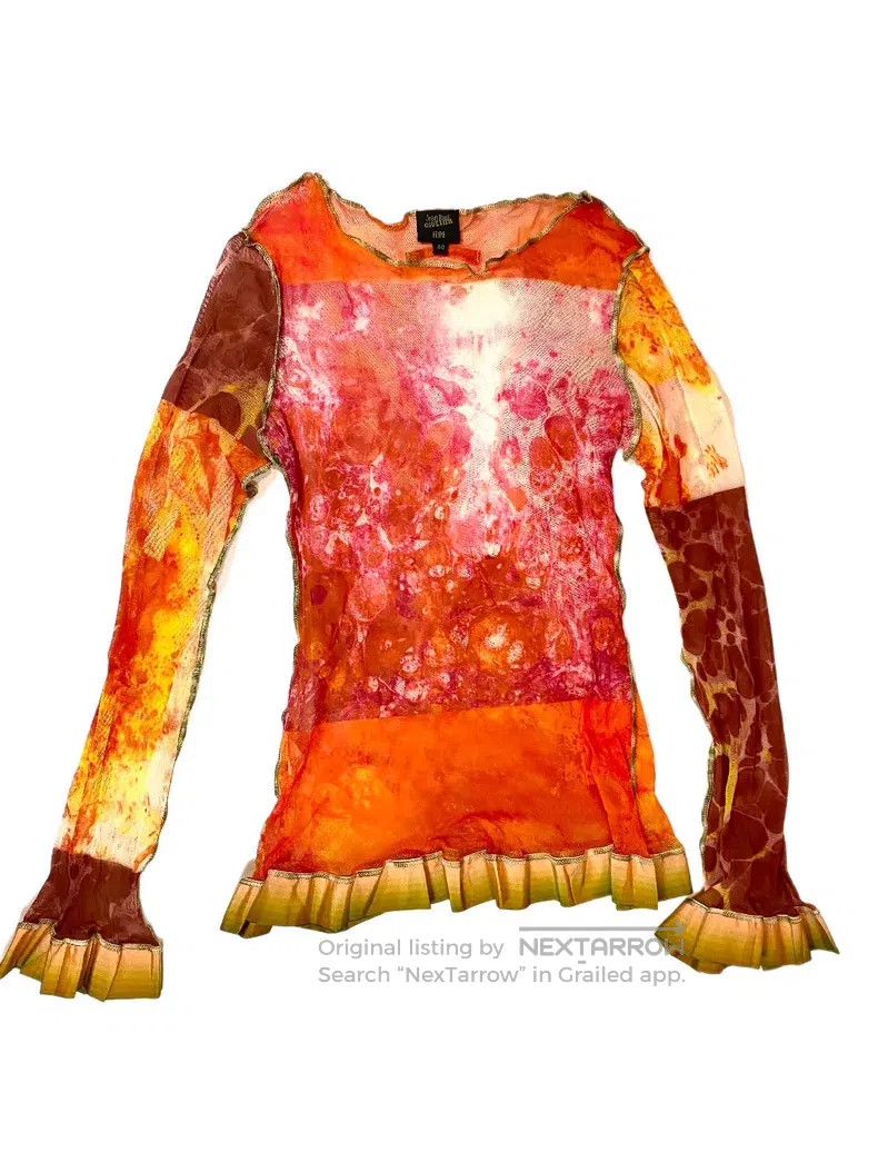 Jean Paul Gaultier jean paul gaultier size F Mesh Set, Dress, Top, Skirt Size S / US 4 / IT 40 - 2 Thumbnail