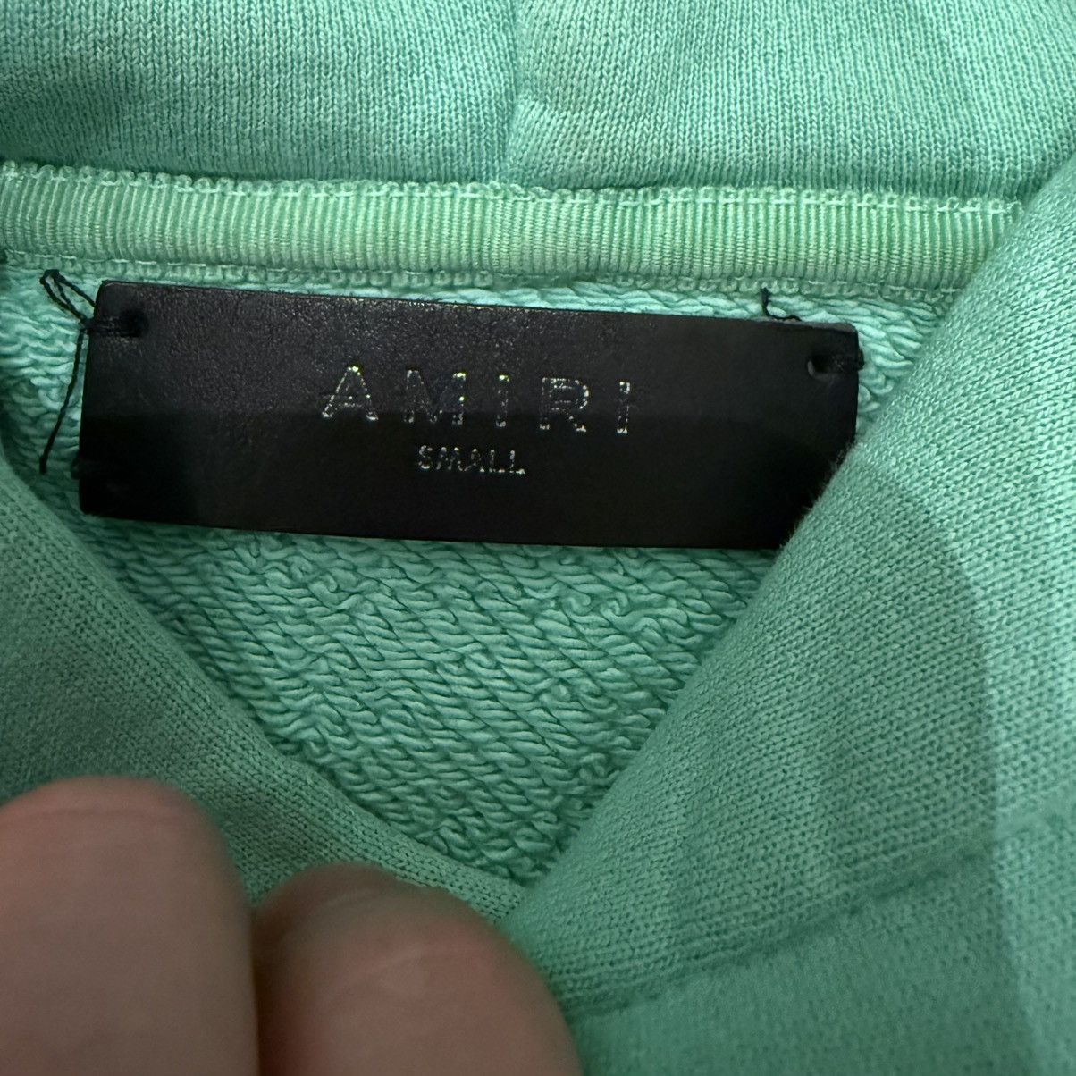 Amiri Amiri size S indigo bandana indigo hoodie hooded sweatshirt Size US S / EU 44-46 / 1 - 3 Thumbnail