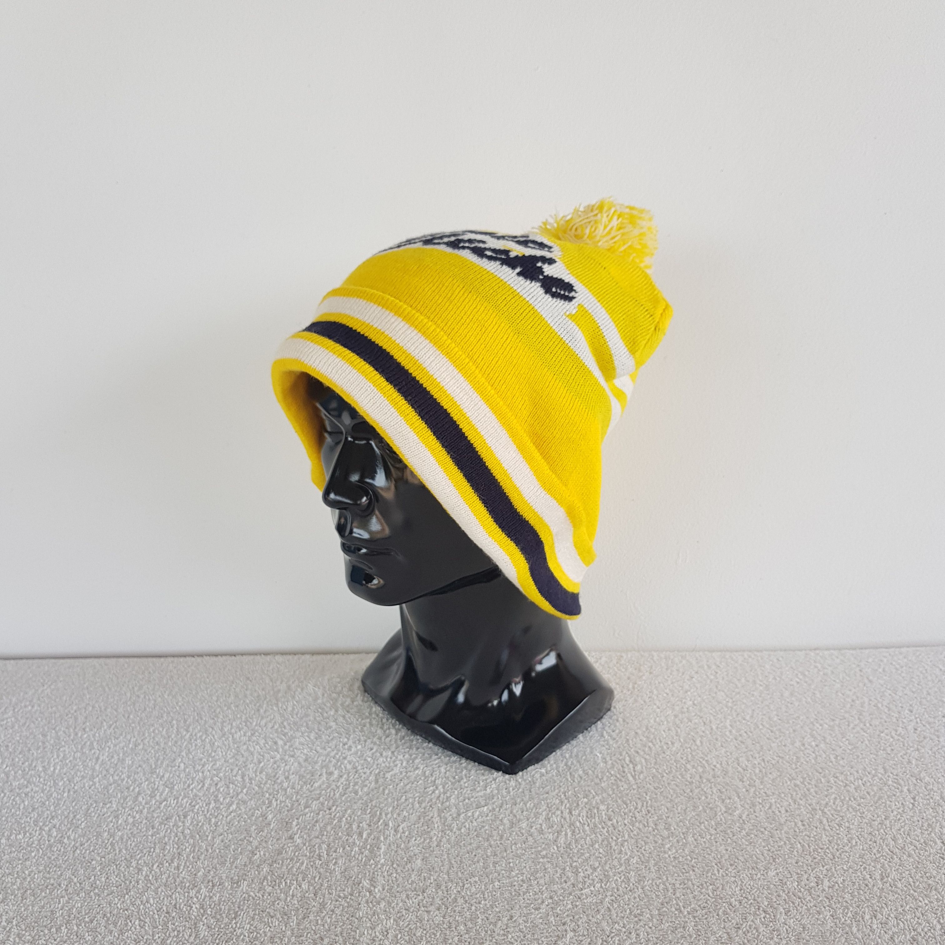 ryoOMA OG SKULL CAP ビーニーイエロー Hype × Japanese Brand × Streetwear Rare Are You Sure No Cuff