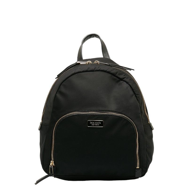 Kate Spade Kate Spade Nylon Backpack WKRU5913 Black Canvas