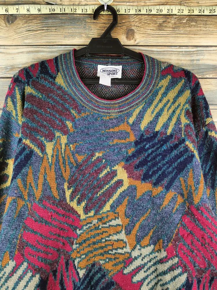 Missoni DL Missoni Sport Mix Colors Knitwear Sweatshirts #46-432 Size US L / EU 52-54 / 3 - 2 Thumbnail
