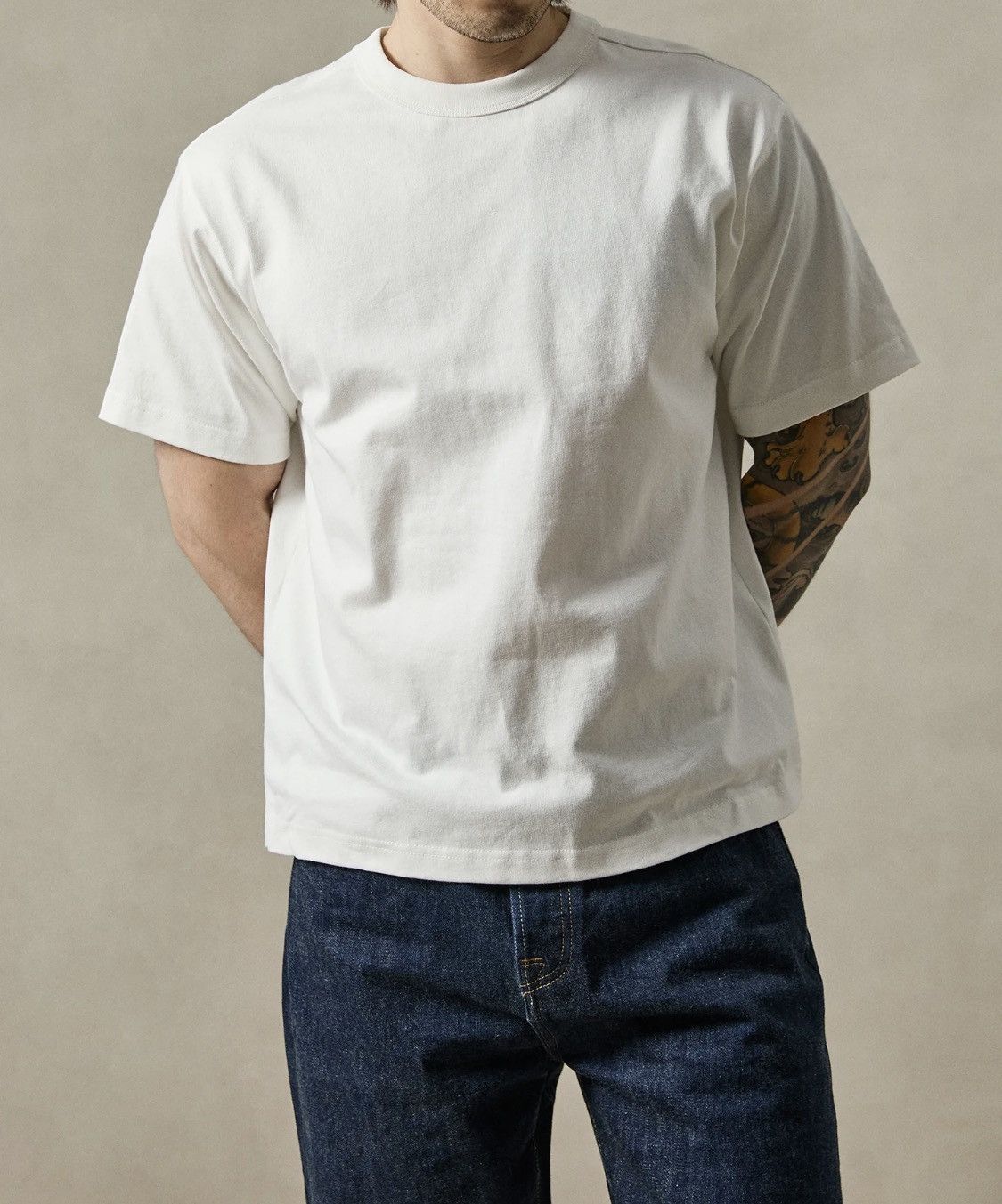 Other NEW 1900s Heavyweight Cotton Jersey Boxy T-Shirther Size US L / EU 52-54 / 3 - 3 Thumbnail