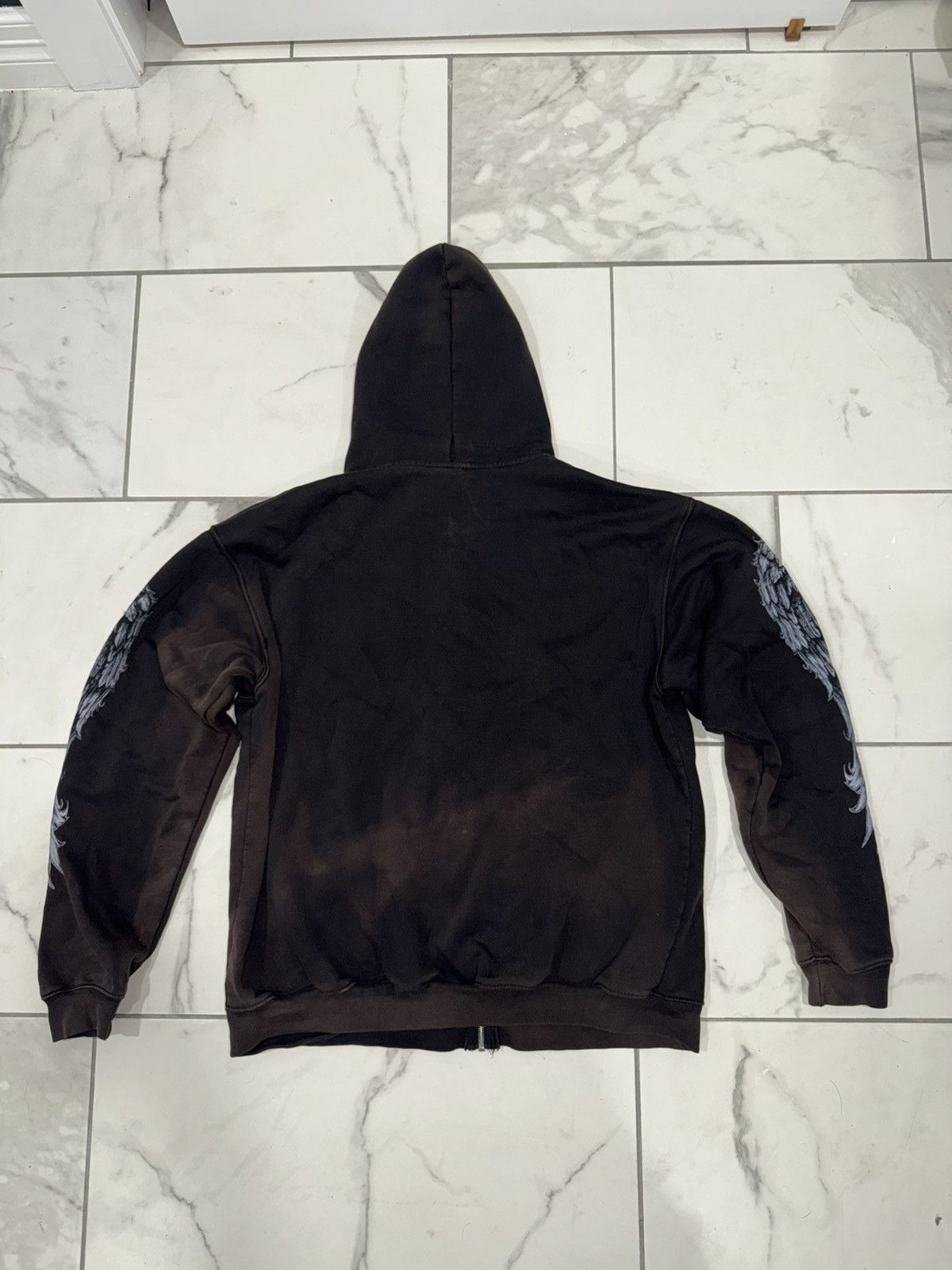 West Coast Choppers Faded Biker Wings Hoodie Size US L / EU 52-54 / 3 - 2 Thumbnail