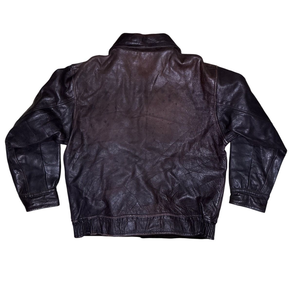 Genuine Leather Vintage Leather Jacket Size US S / EU 44-46 / 1 - 2 Thumbnail