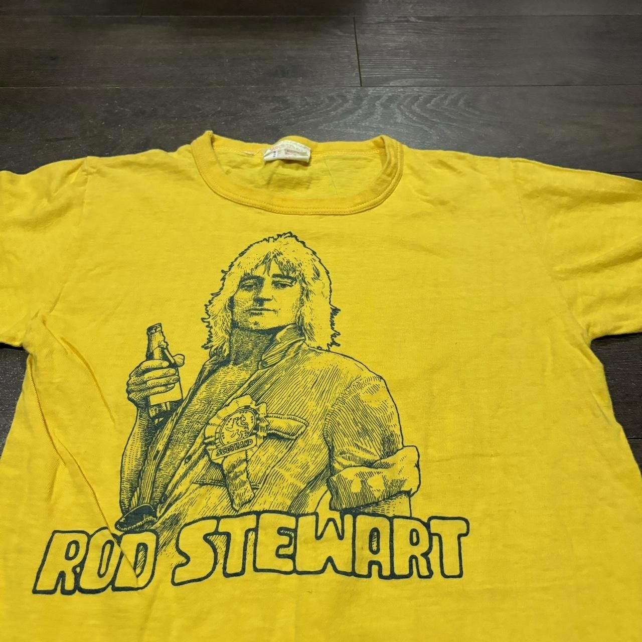 Designer Vintage Rod Stewart T Shirt 70s Small Size US S / EU 44-46 / 1 - 2 Thumbnail