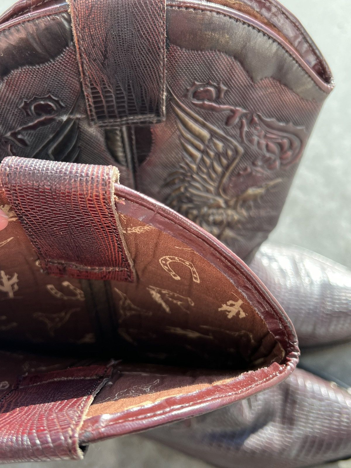 Cowboy Equipment × Japanese Brand × Vintage Vintage cowboy boots metallic Size US 8.5 / IT 38.5 - 6 Thumbnail