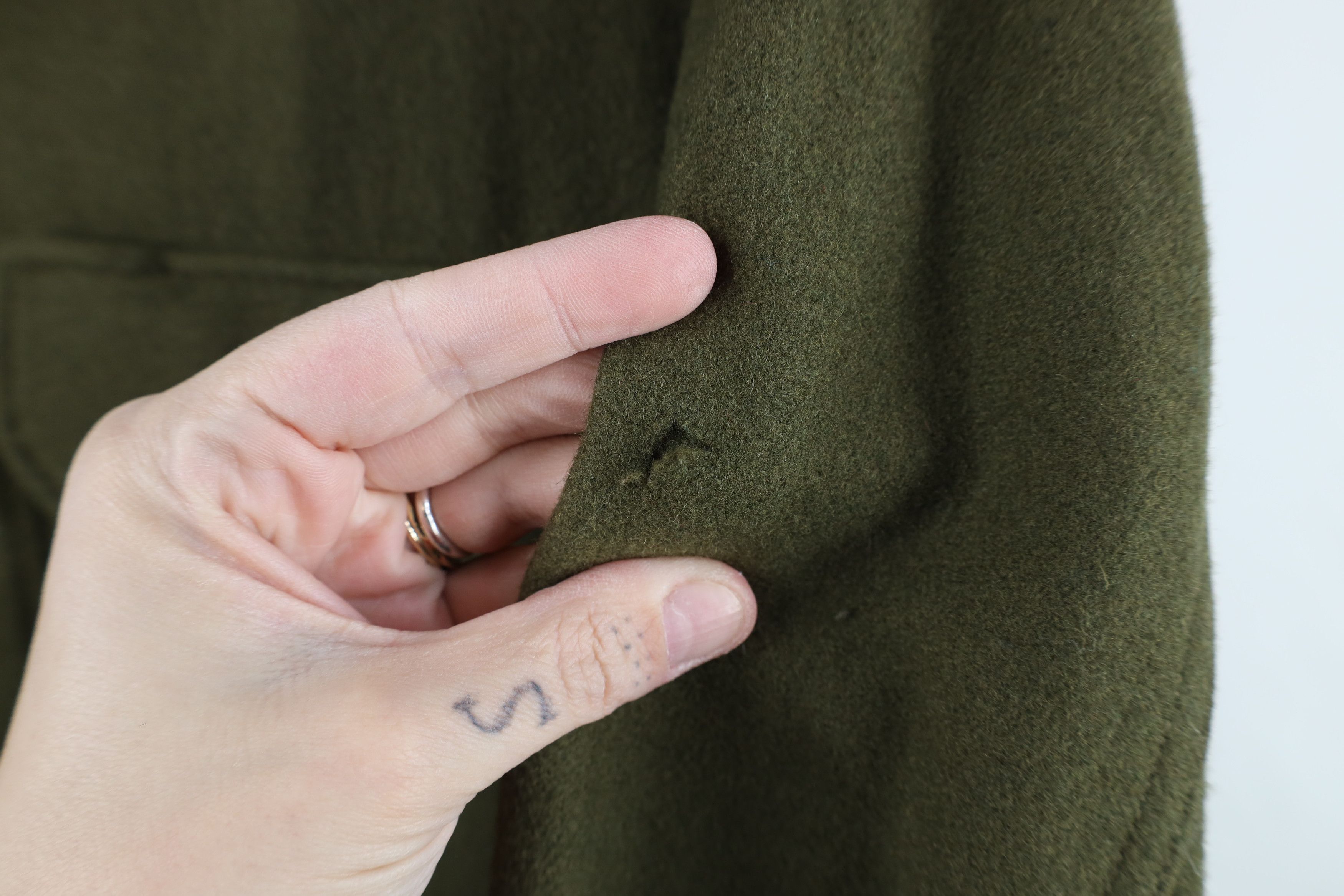 Vintage Vintage 60s Vietnam War Military Button Shirt Jacket USA Size US S / EU 44-46 / 1 - 11 Thumbnail