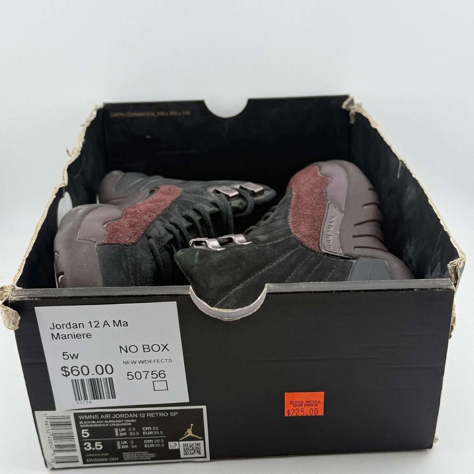 Jordan Brand Jordan 12 A Ma Maniere 5W New with Defects Size US 7.5 / IT 37.5 - 6 Thumbnail