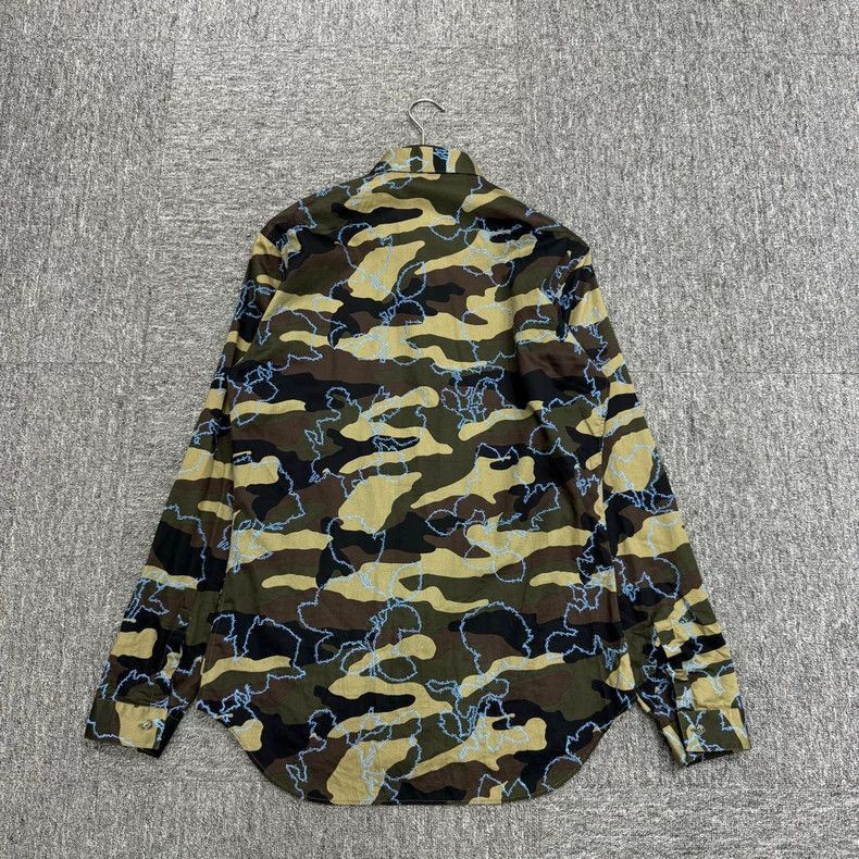 Dior Dior camo embroidery long sleeve shirt Size US L / EU 52-54 / 3 - 2 Thumbnail