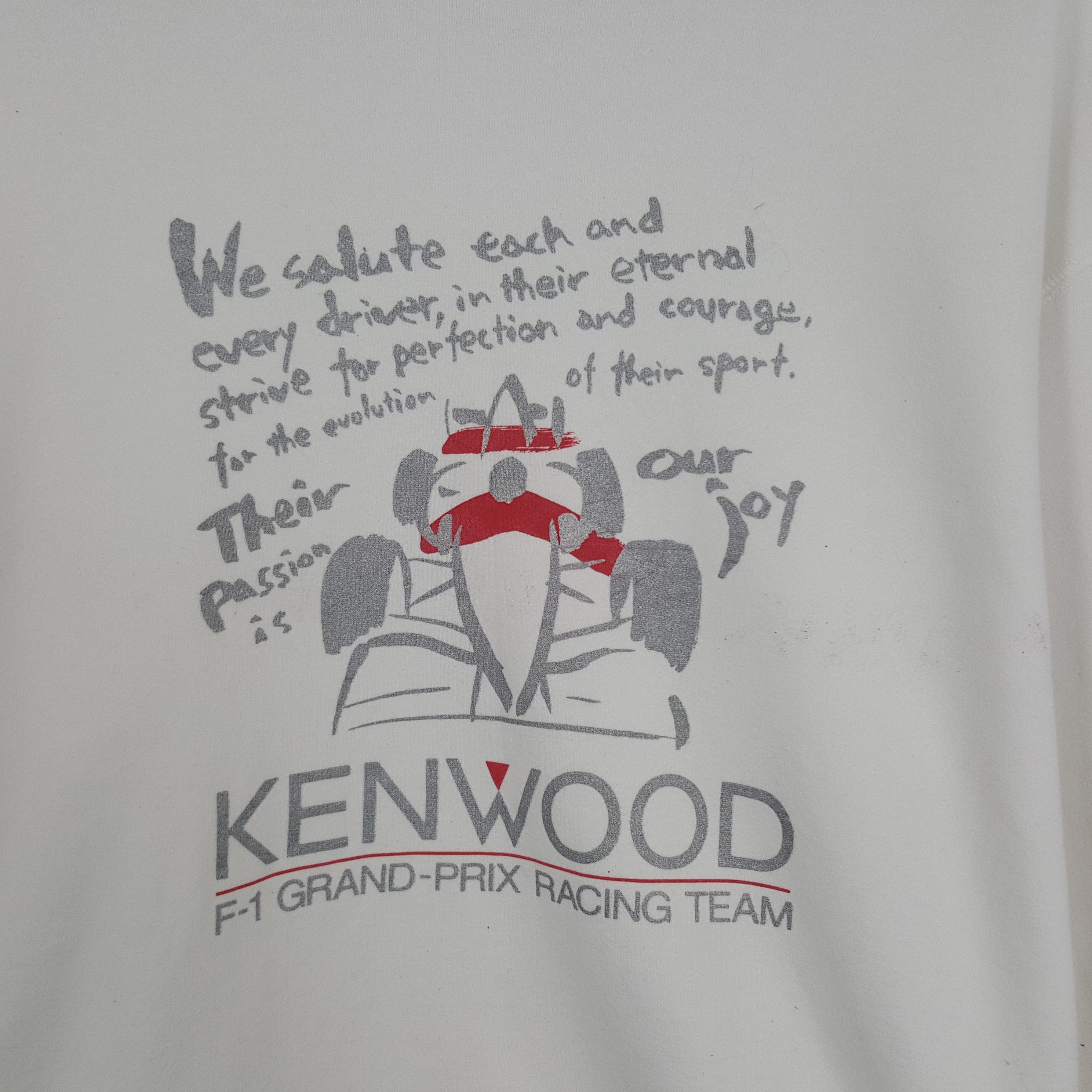 Vintage Vintage Kenwood Racing Sport Sweatshirt Size US M / EU 48-50 / 2 - 2 Thumbnail