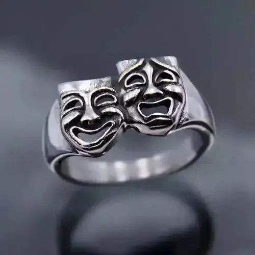 Other Comedy Ring | Signet Ring| Men’s Ring | Women’s Ring Size ONE SIZE - 6 Thumbnail