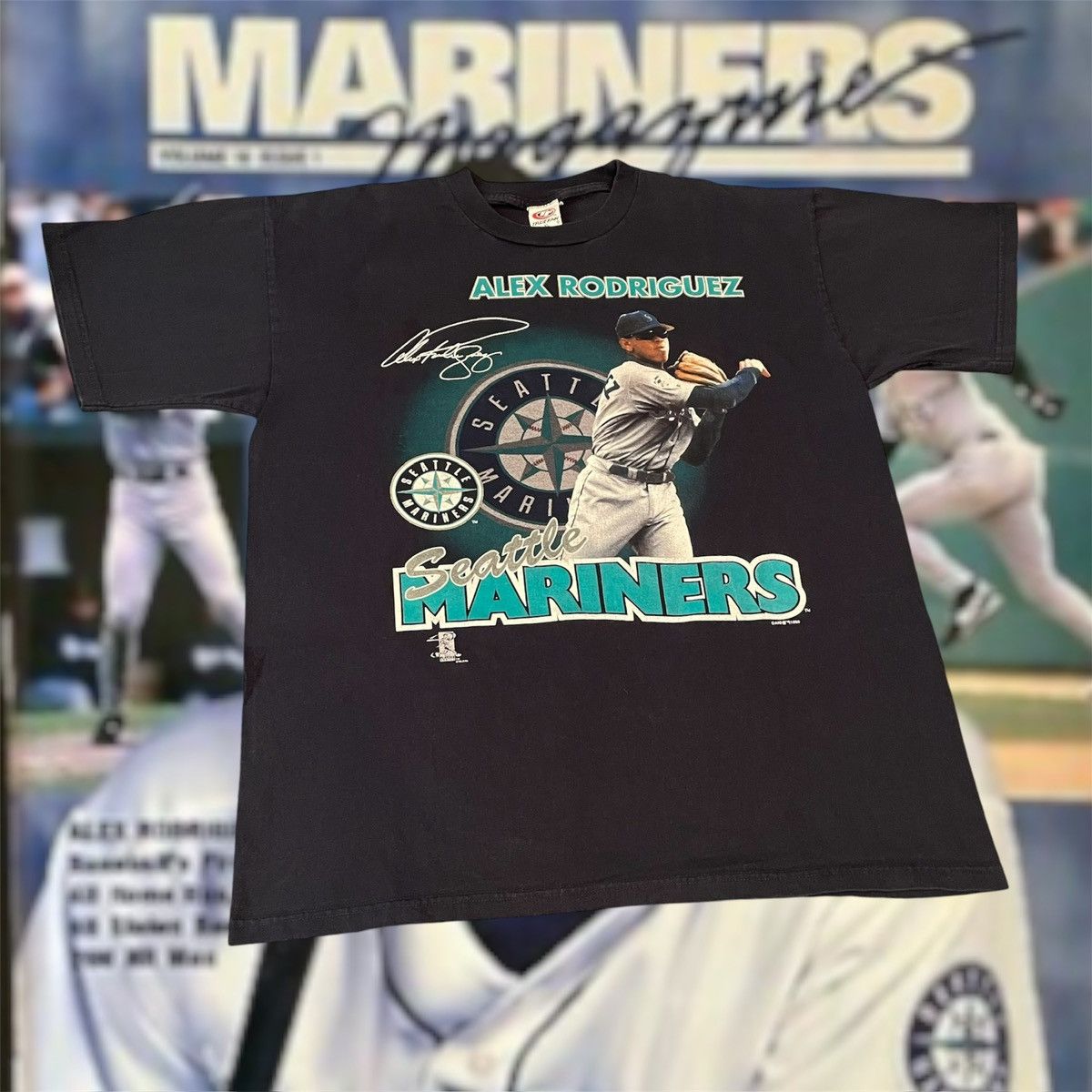 Vintage Seattle outlets Mariners Alex Rodriguez shirt