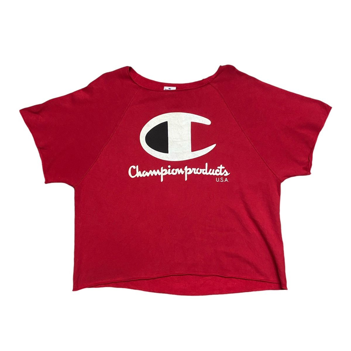 Champion × Vintage Vintage Championproducts Cropped Top Size US M / EU 48-50 / 2 - 1 Thumbnail