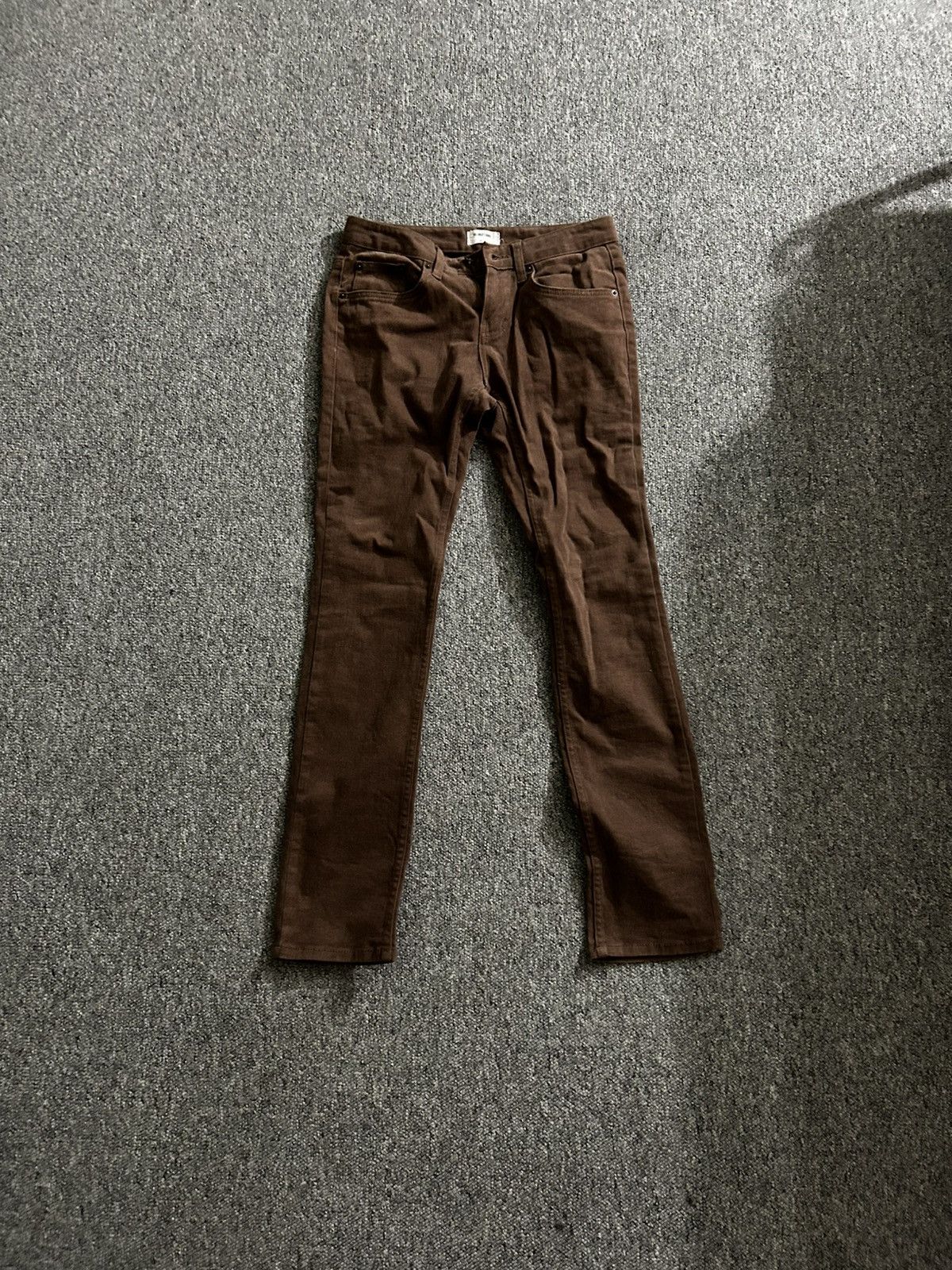 Helmut Lang Helmut Lang Brown Denim Size US 30 / EU 46 - 1 Thumbnail