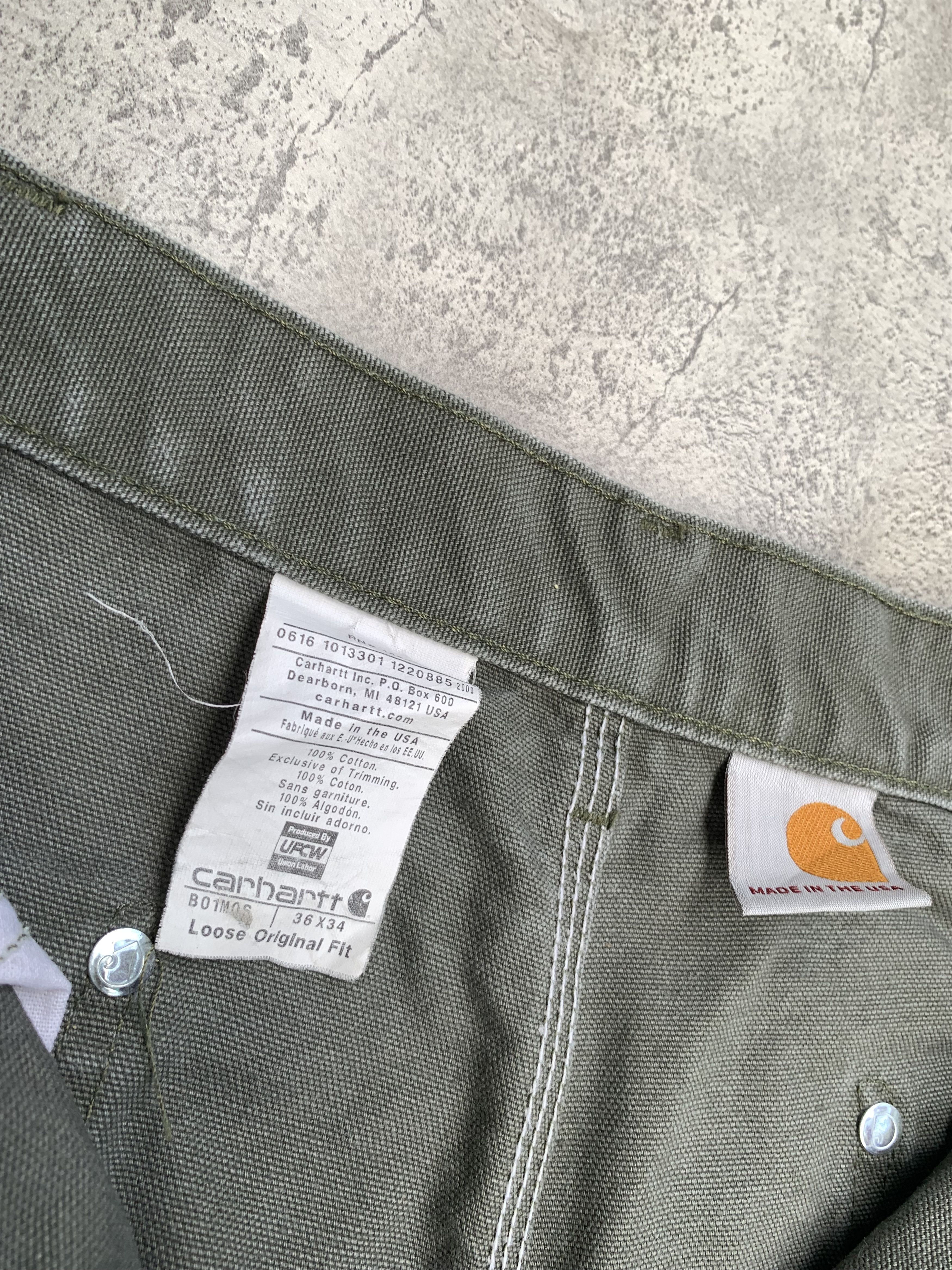 Carhartt Carhatt Double Knee B01 MOS Size US 36 / EU 52 - 4 Thumbnail