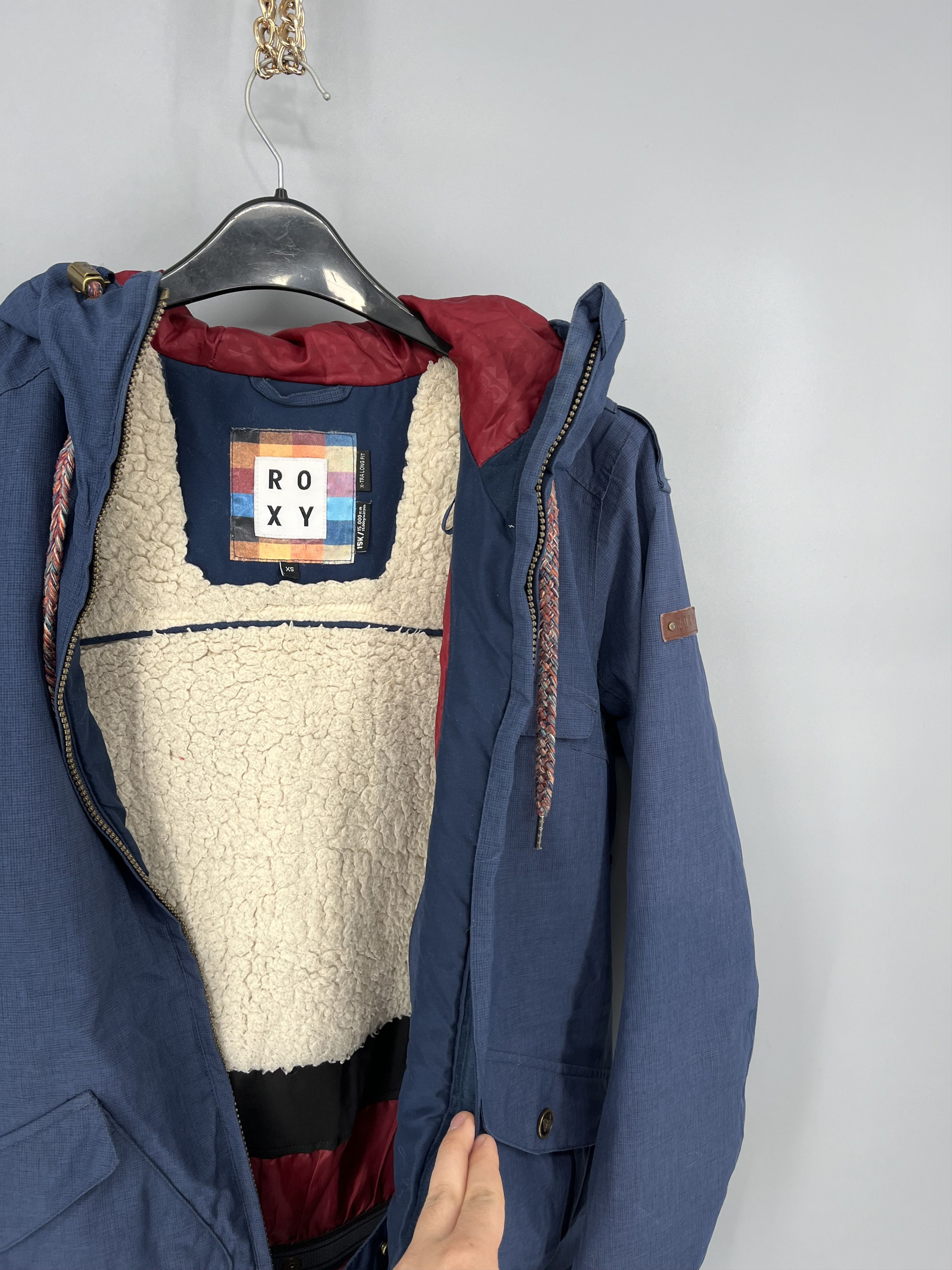 Quiksilver Vintage 90s Roxy Quicksilver Jacket pull over ski jacket Size US XS / EU 42 / 0 - 13 Thumbnail