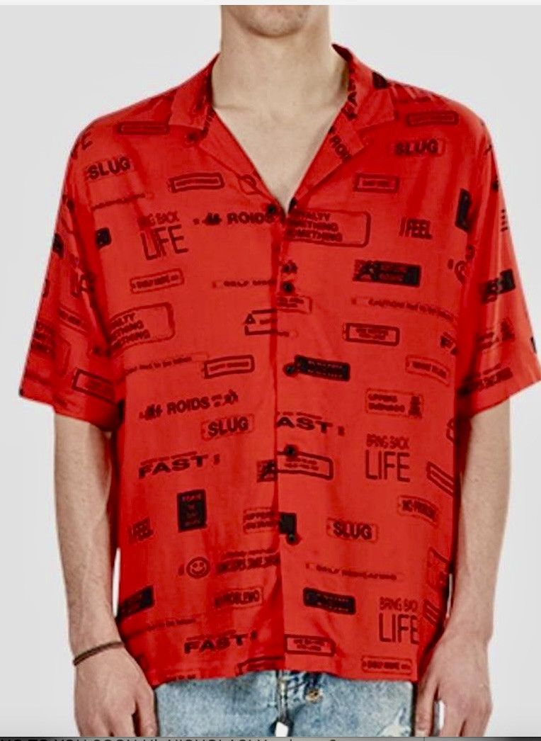 Ksubi Ksubi Resort Shirt Nitro Men’s Short-Sleeve Button-Up Size US XXL / EU 58 / 5 - 1 Thumbnail