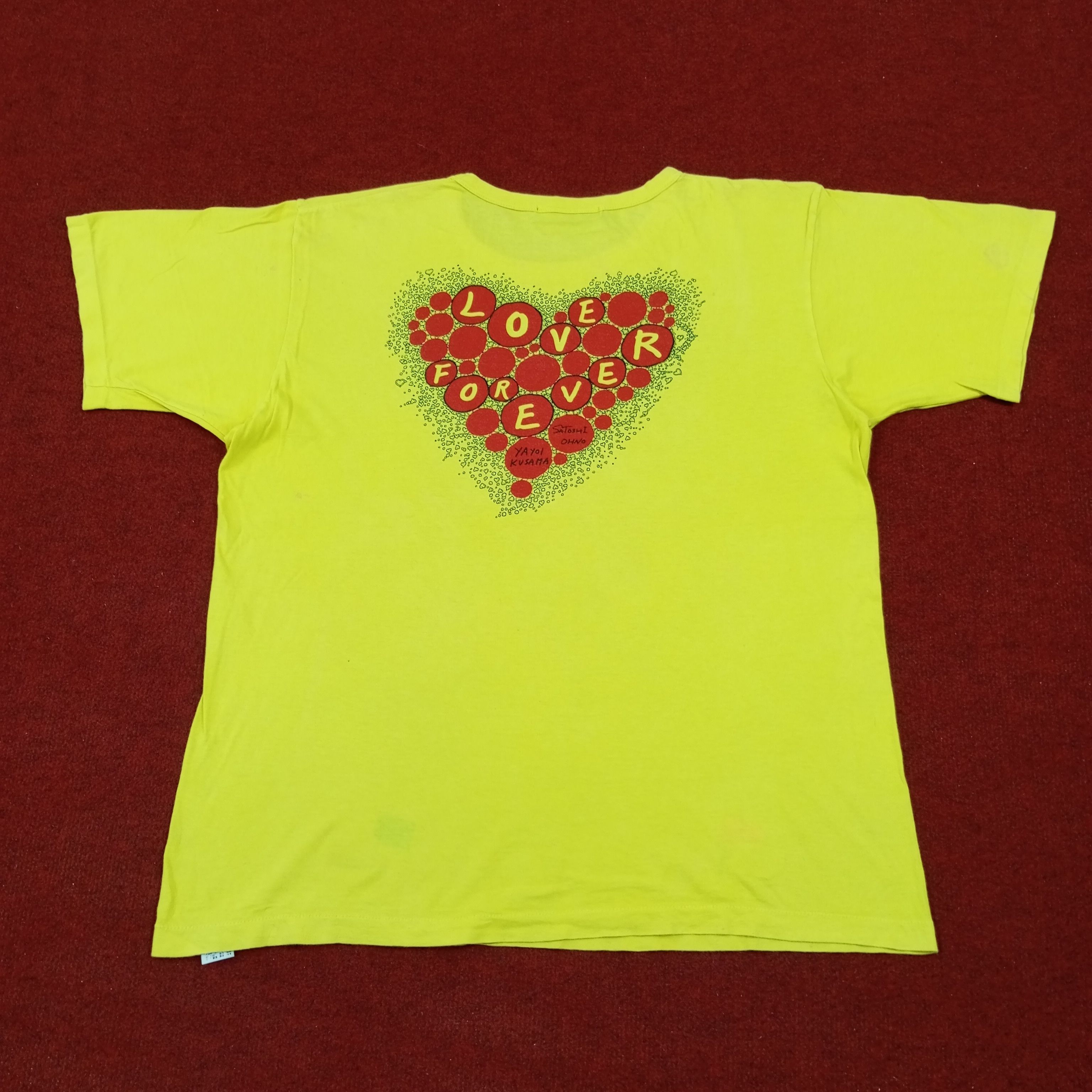 Vintage 24Hour Television Yayoi Kusama X Satoshi Ohno Vintage Tees Size US XL / EU 56 / 4 - 3 Thumbnail