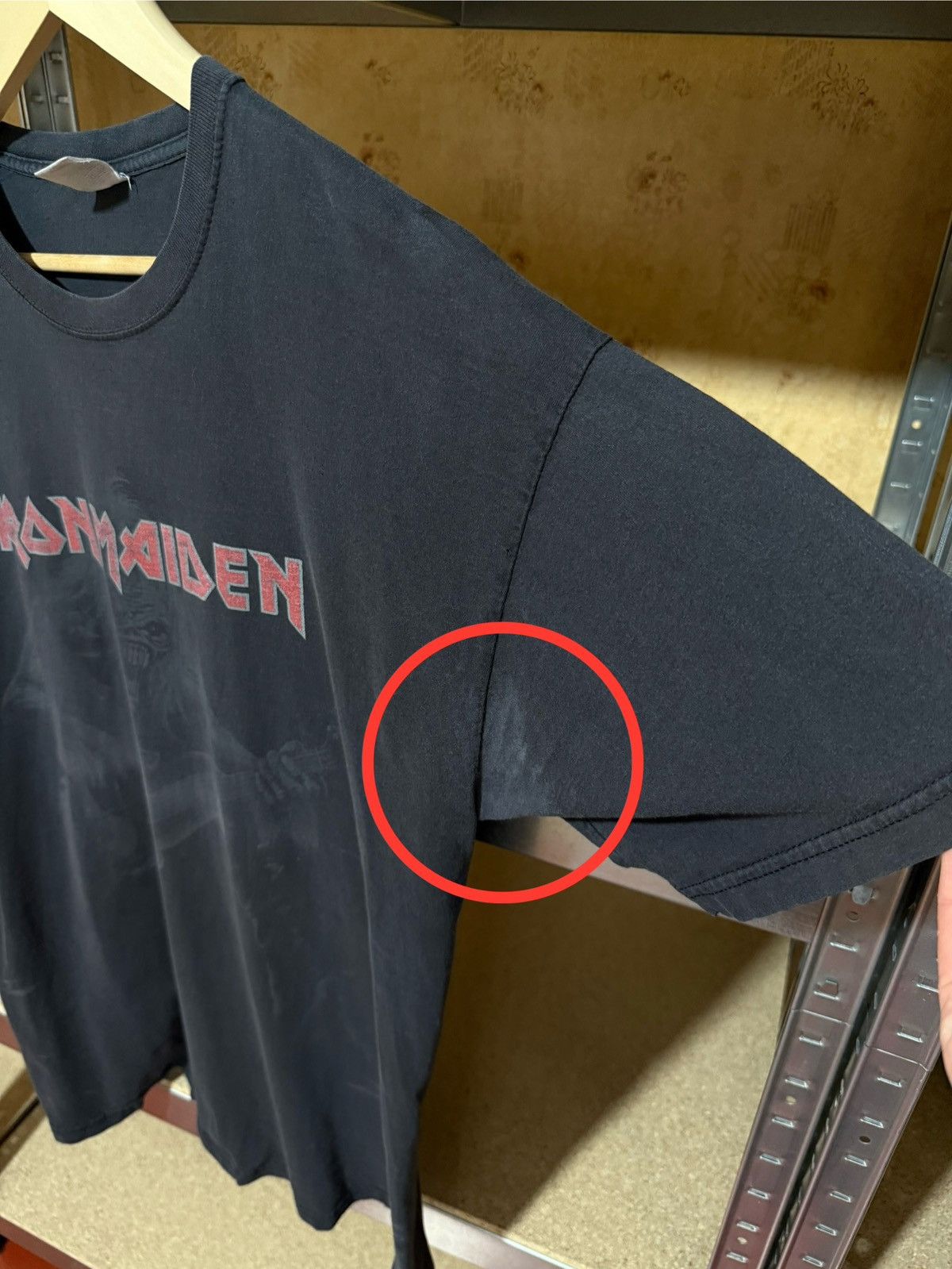 Band Tees × Vintage Vintage 2000’s Iron Maiden Rock Band T-Shirt Y2K Hype Size US XL / EU 56 / 4 - 6 Thumbnail