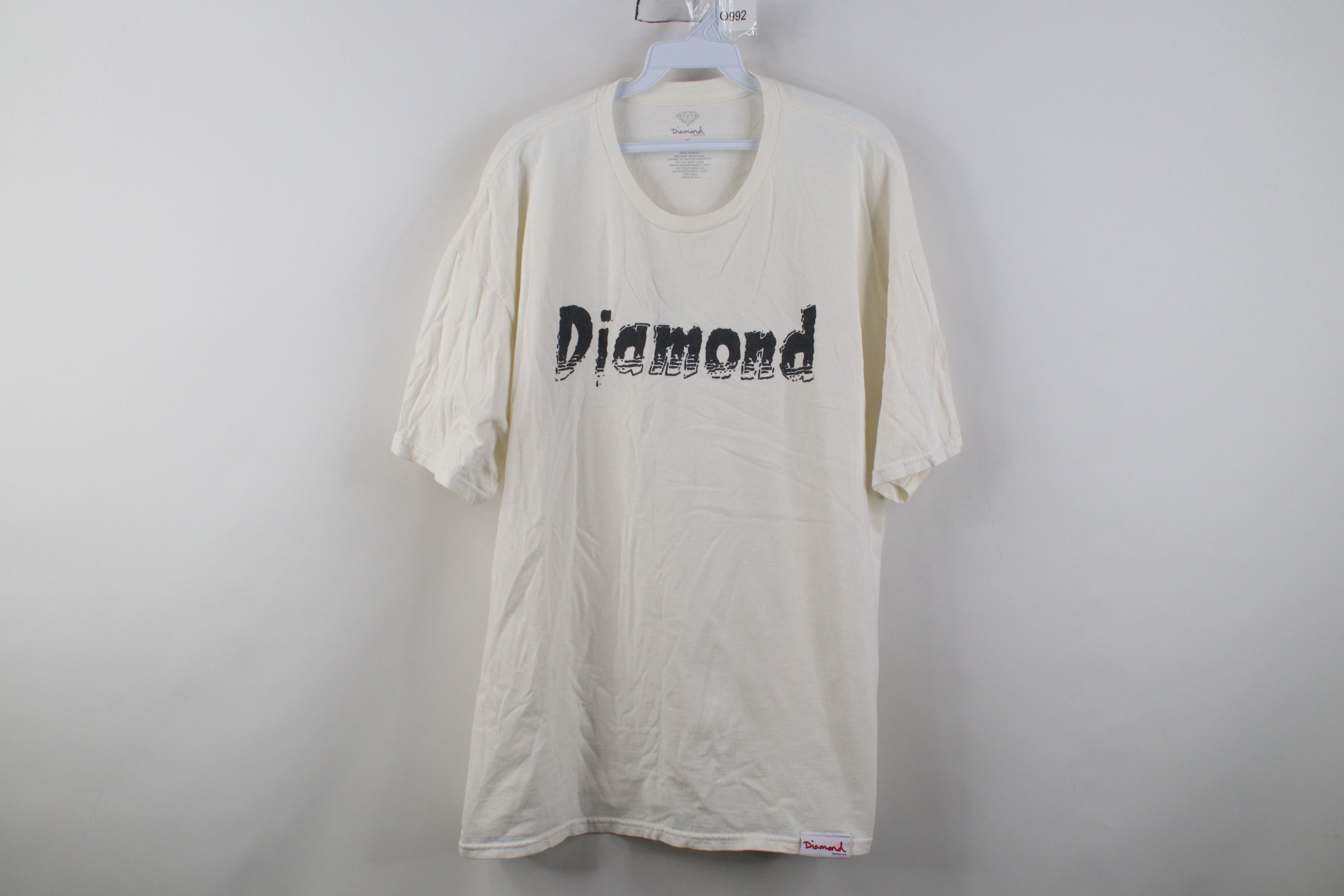 Diamond Supply Co. Vintage 90s Y2K Diamond Supply Co Skateboarding T-Shirt USA Size US XL / EU 56 / 4 - 1 Thumbnail