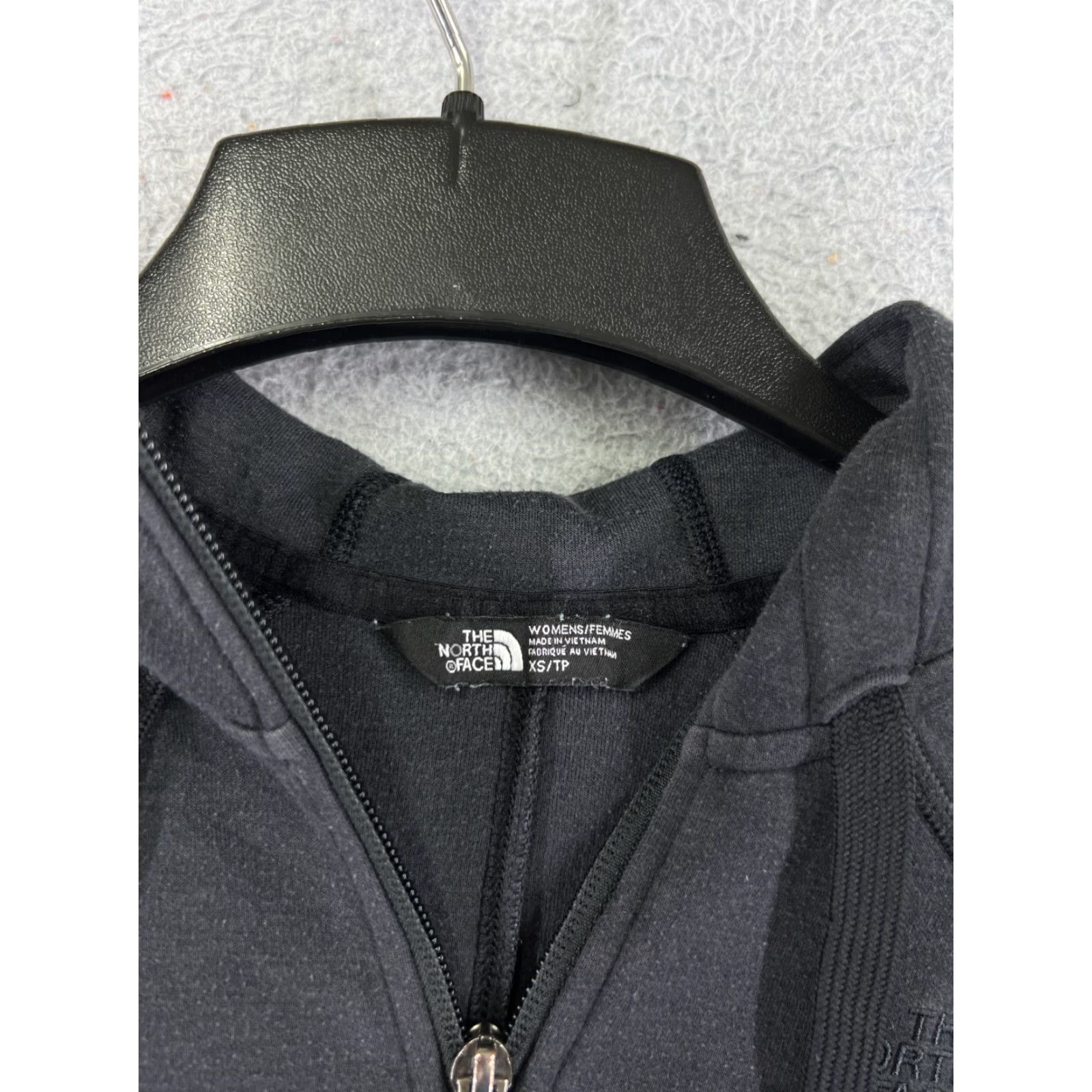 The North Face The North Face Hoodie Women XS Gray Full Zip Hoodie Polyester Blend Logo Size XS / US 0-2 / IT 36-38 - 3 Thumbnail