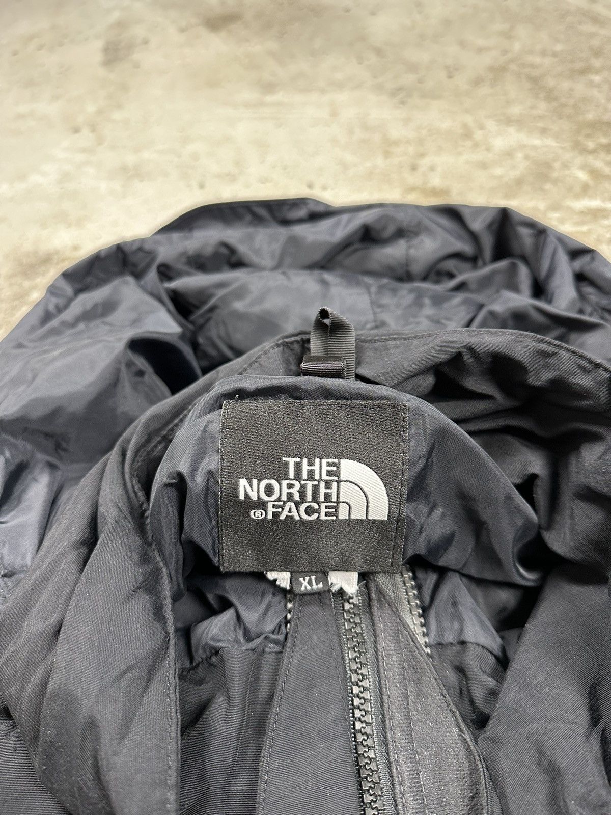 The North Face × Vintage ‼️ Vintage y2k The North Face HyVent Black Jacket Hooded Size US XL / EU 56 / 4 - 7 Thumbnail