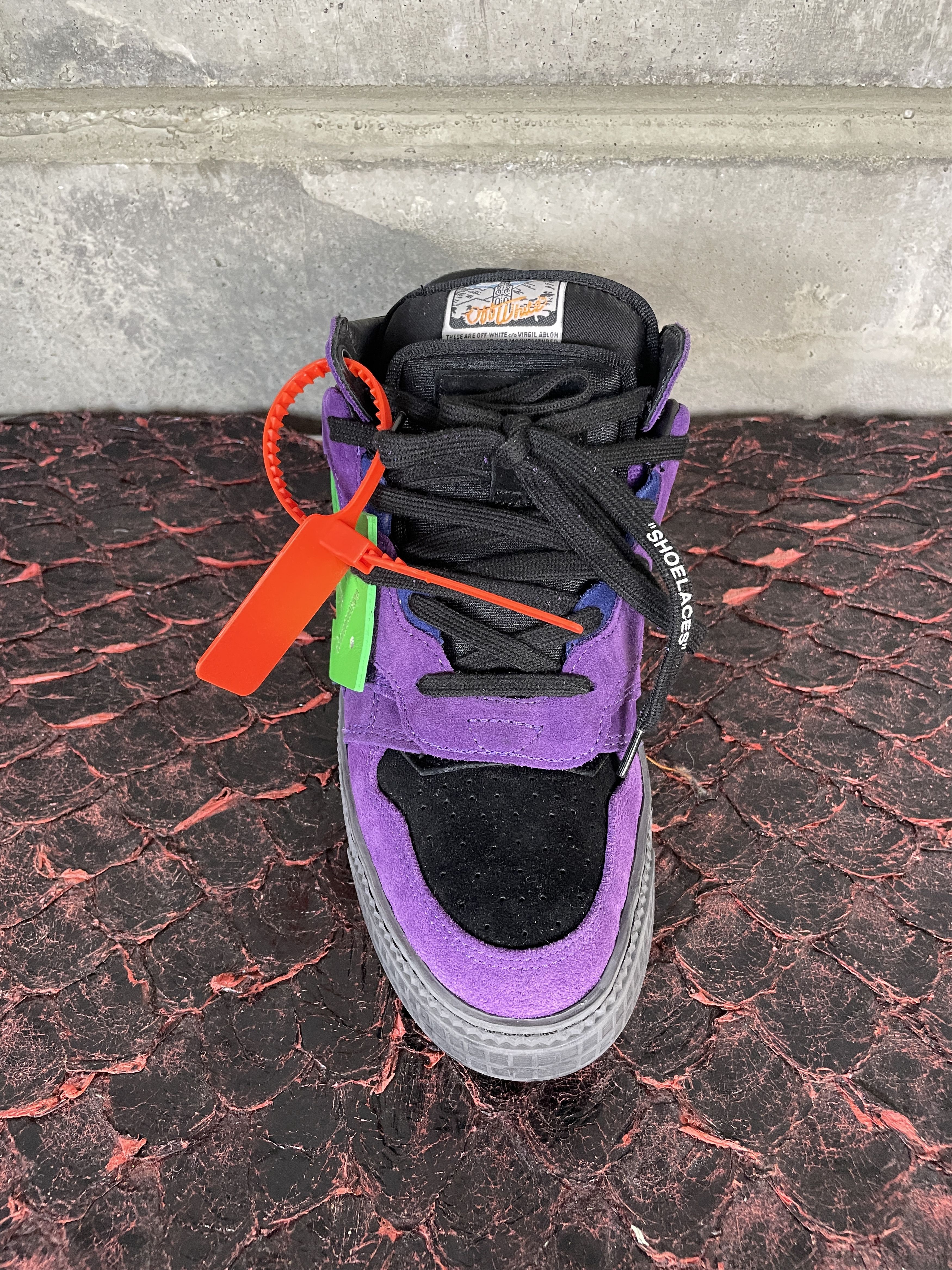 Off-White Off-White Off-Court Low Sneakers PURPLE Size US 7 / EU 40 - 8 Thumbnail