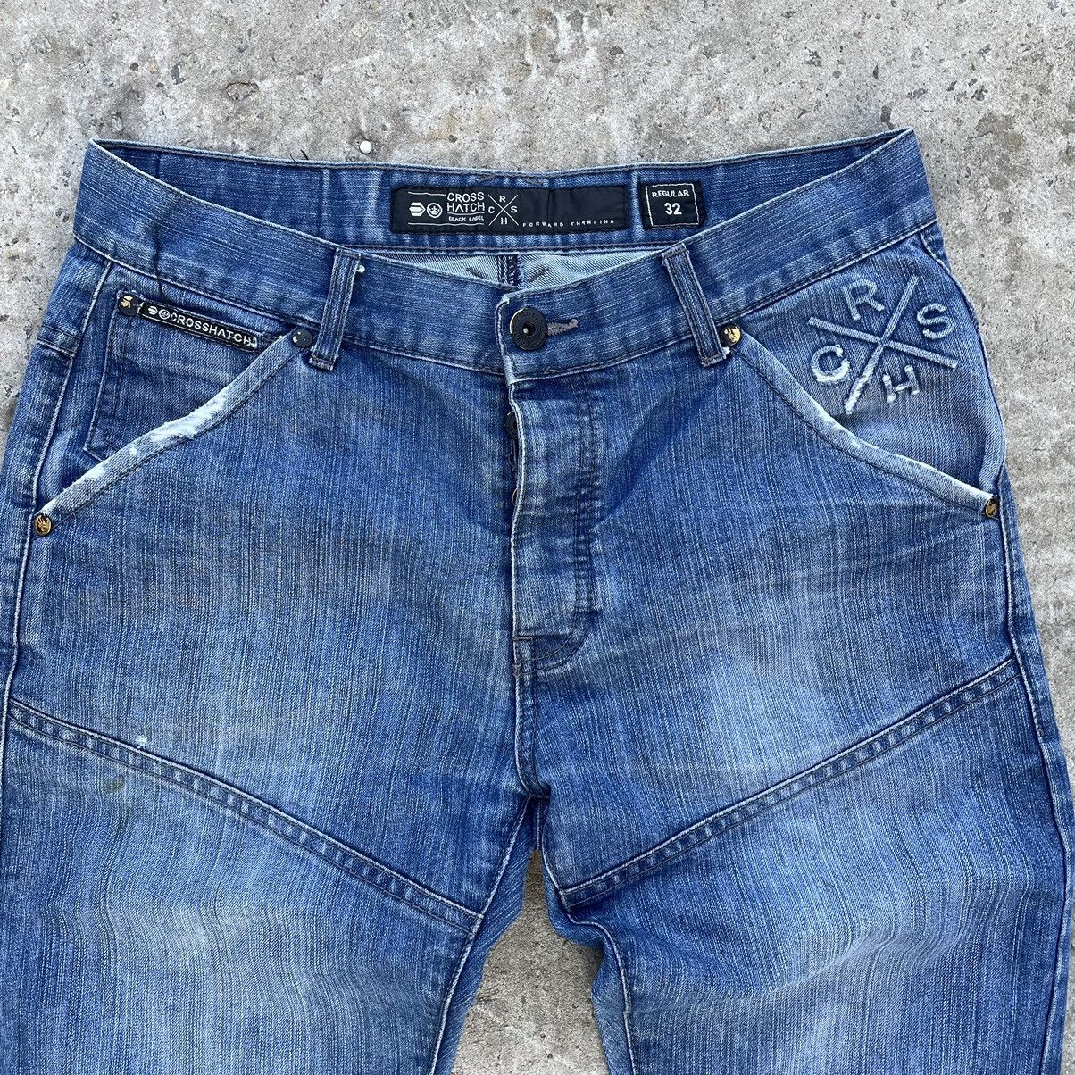 Vintage Vintage Jeans Cross Hatch Work Wear Y2K Style USA 90s Size US 32 / EU 48 - 8 Thumbnail