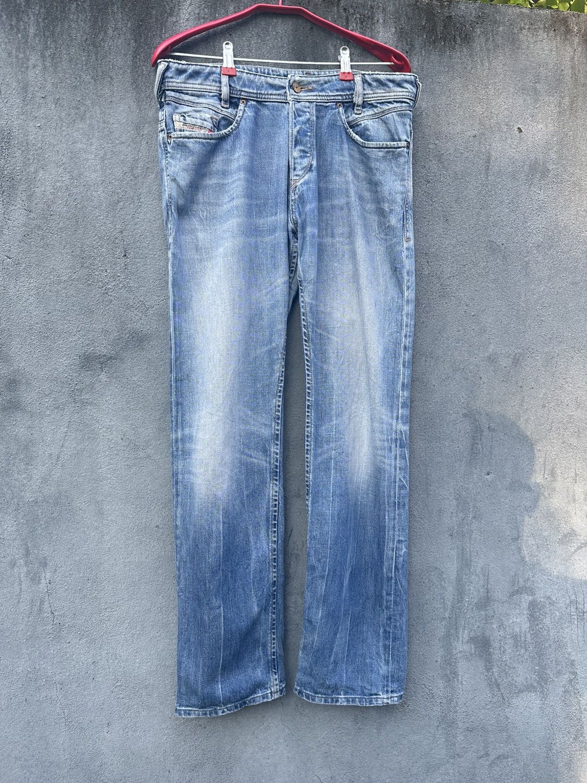 Diesel 👹Vintage Diesel Poiak Straight Cut Jeans Size US 29 - 5 Thumbnail