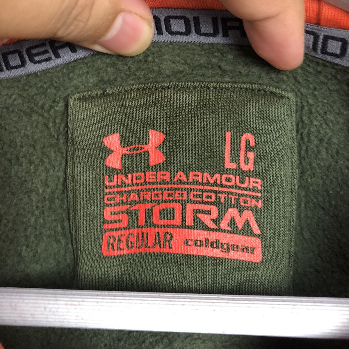 Under Armour × Vintage Under Armour Green Hoodie #A291 Size US L / EU 52-54 / 3 - 11 Thumbnail