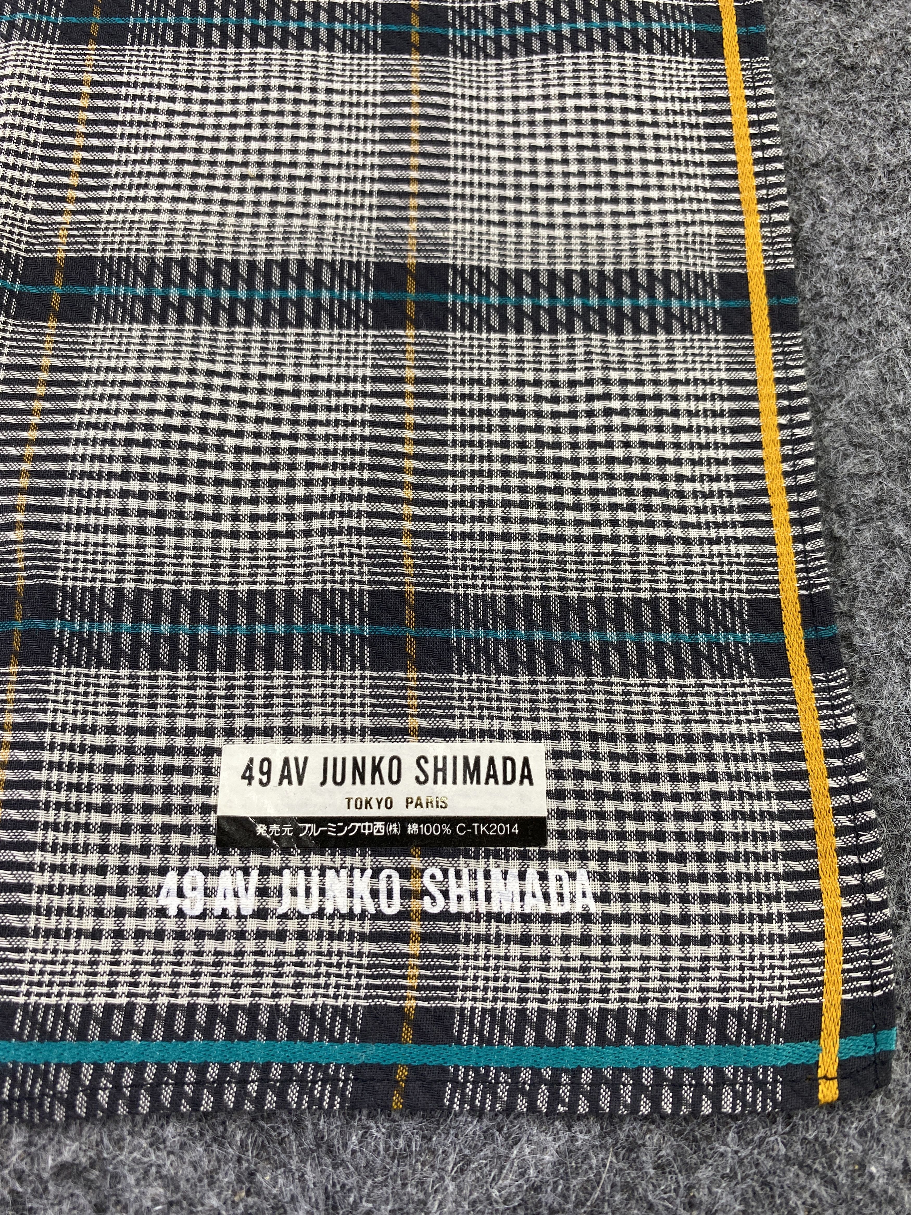 Japanese Brand 49 AV Junko Shimada Handkerchief Neckerchief Bandana-B311 Size ONE SIZE - 5 Thumbnail