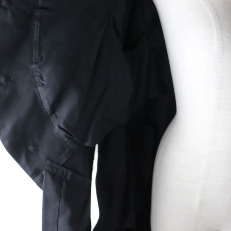 Comme des Garcons Comme Des Garcons Black Retro Design Long Jacket Size XL / US 12-14 / IT 48-50 - 5 Thumbnail