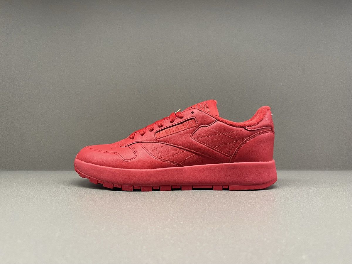 Maison Margiela × Reebok Reebok Classic Leather Tabi Maison Margiela Vector Red Size US 9 / EU 42 - 6 Thumbnail