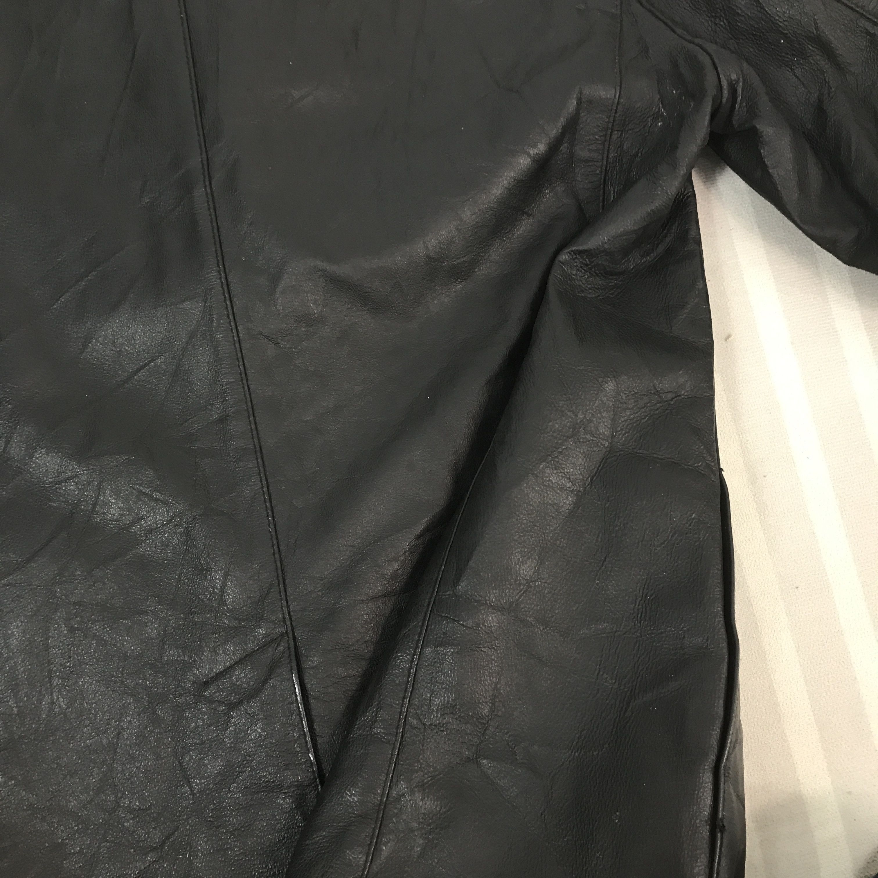 Japanese Brand Vintage Abx Leather Coat Jacket K65B5 Size US M / EU 48-50 / 2 - 11 Thumbnail