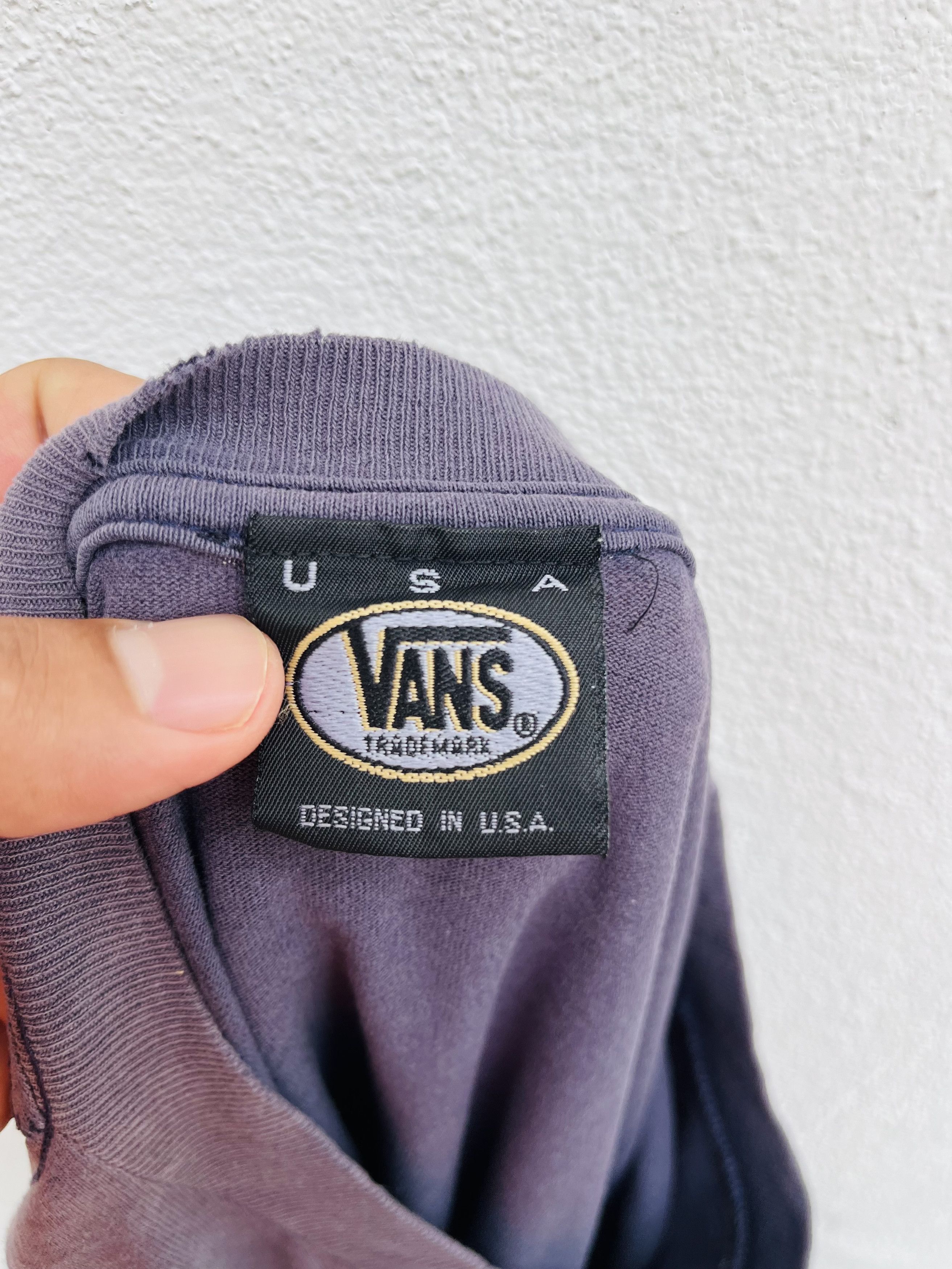 Vans × Vintage Vintage 90s Vans Skateboard Streetwear Fashion Style Size US L / EU 52-54 / 3 - 7 Thumbnail