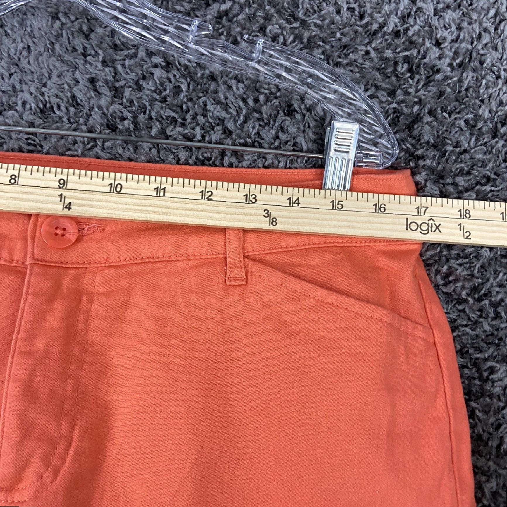 Vintage VINTAGE St. John's Bay Capri Women's Size 12 Orange Pants Women's 12 Orange Size ONE SIZE - 7 Thumbnail