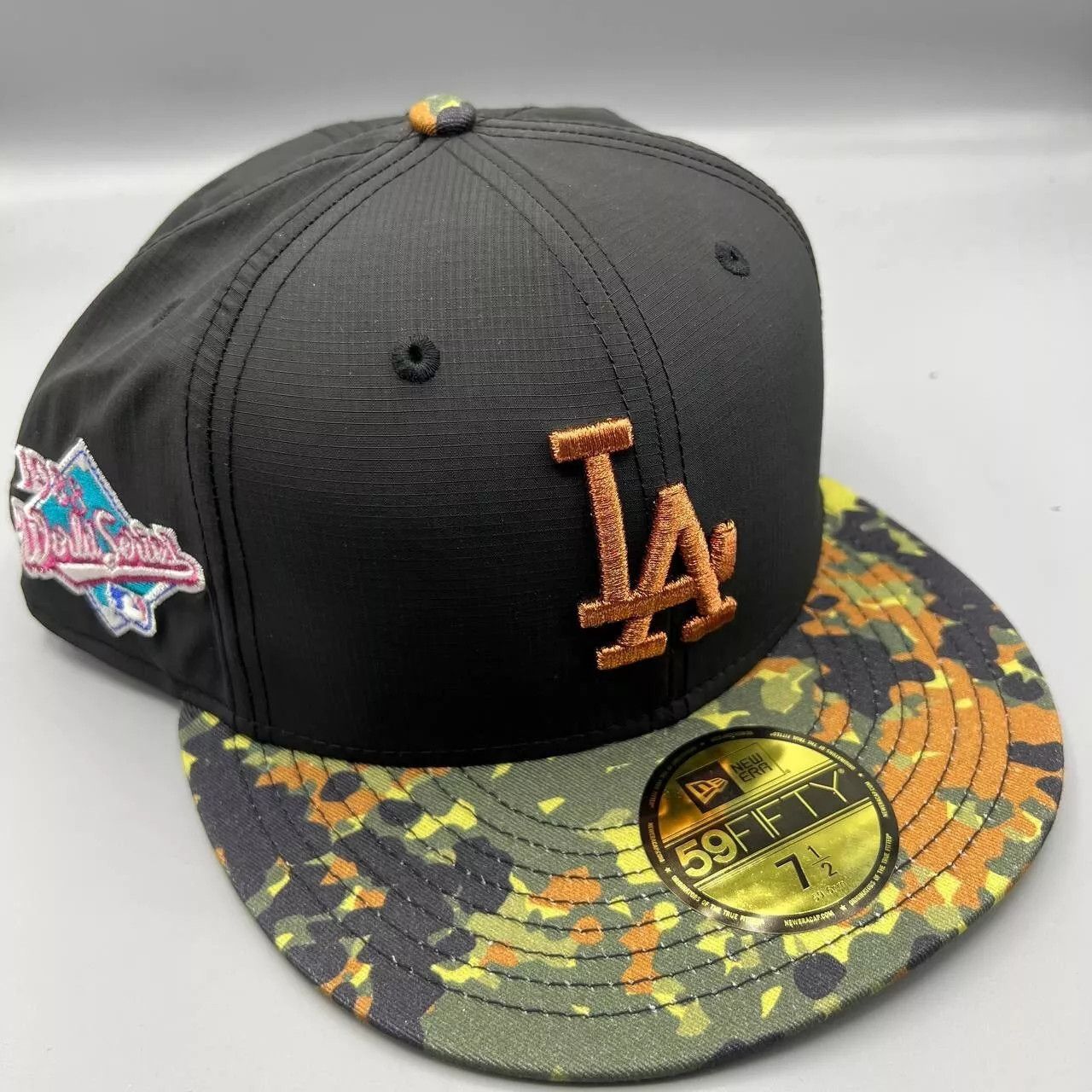 帽子 7 1/2 Stussy LA NEW ERA CAP Stussy LA Los Angeles Hat 7 1/2 Authentic Caps Fitted New