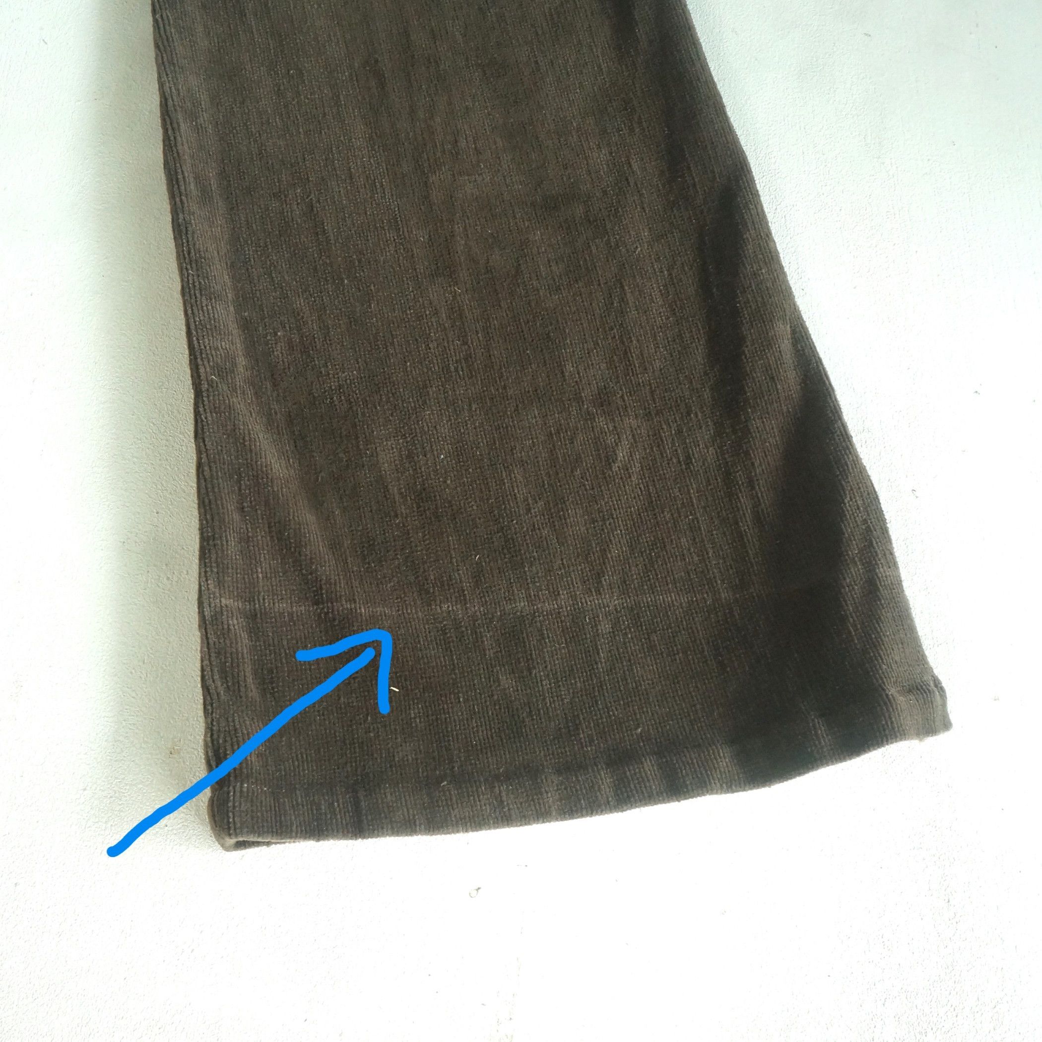 Japanese Brand Dark Brown Multi Pockets Corduroy Pants Size 27" / US 4 / IT 40 - 9 Thumbnail