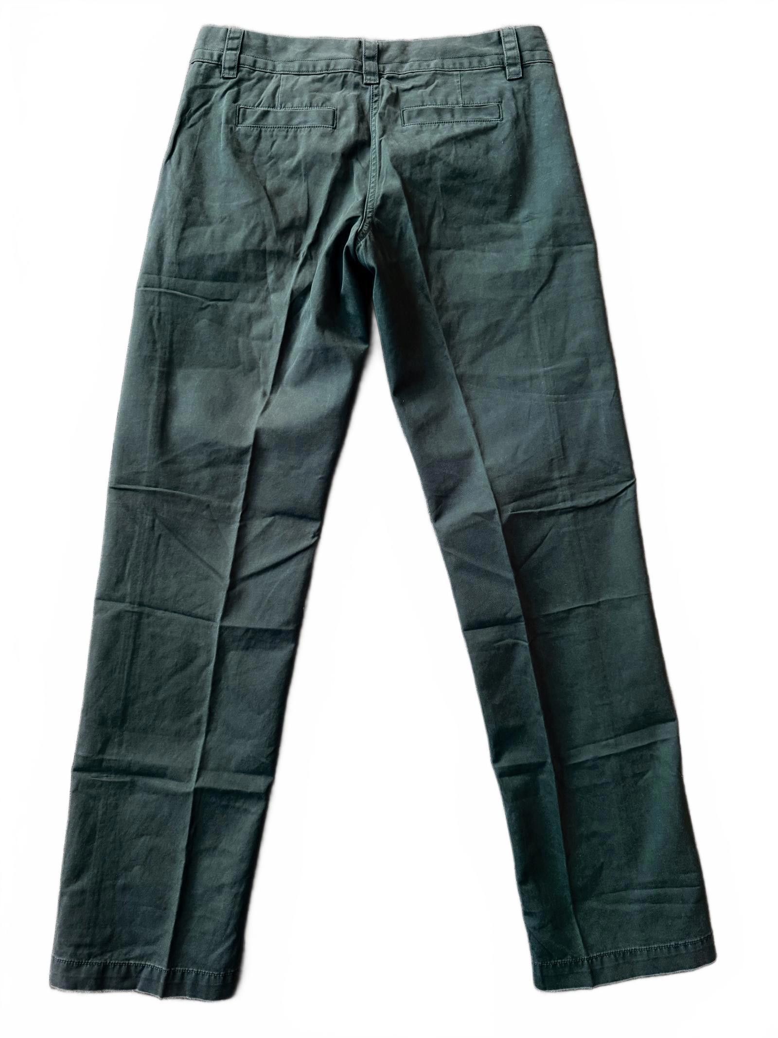 Canvas NWOT Lands' End Canvas Distressed Buttonfly Chinos Size 26" / US 2 / IT 38 - 3 Thumbnail