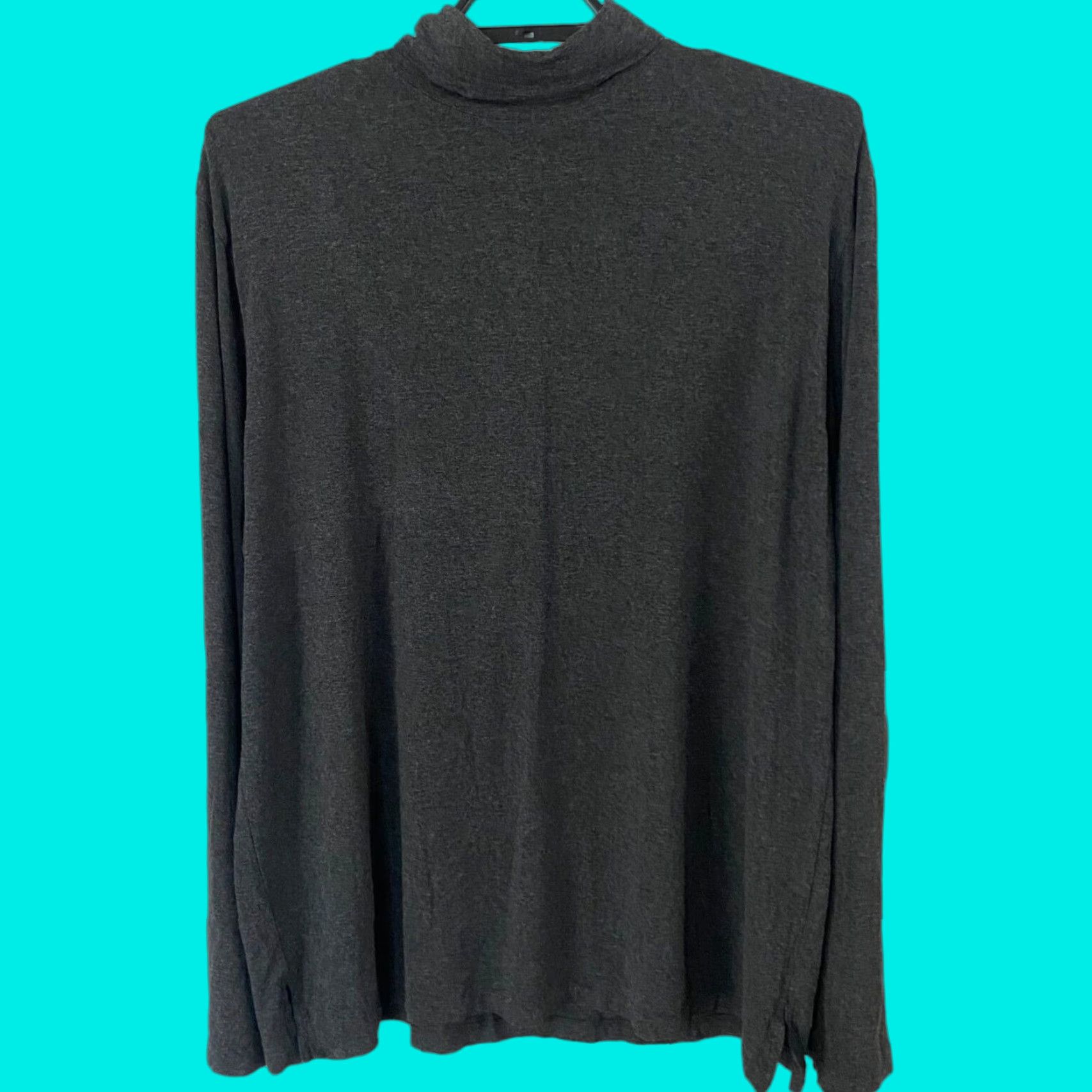 Ralph Lauren Polo By Ralph Lauren Turtleneck Long-Sleeve Shirt Gray Men 2XL XXL Regular Size T-Shirt Stretch Classic Preppy Ch Size US XXL / EU 58 / 5 - 1 Thumbnail