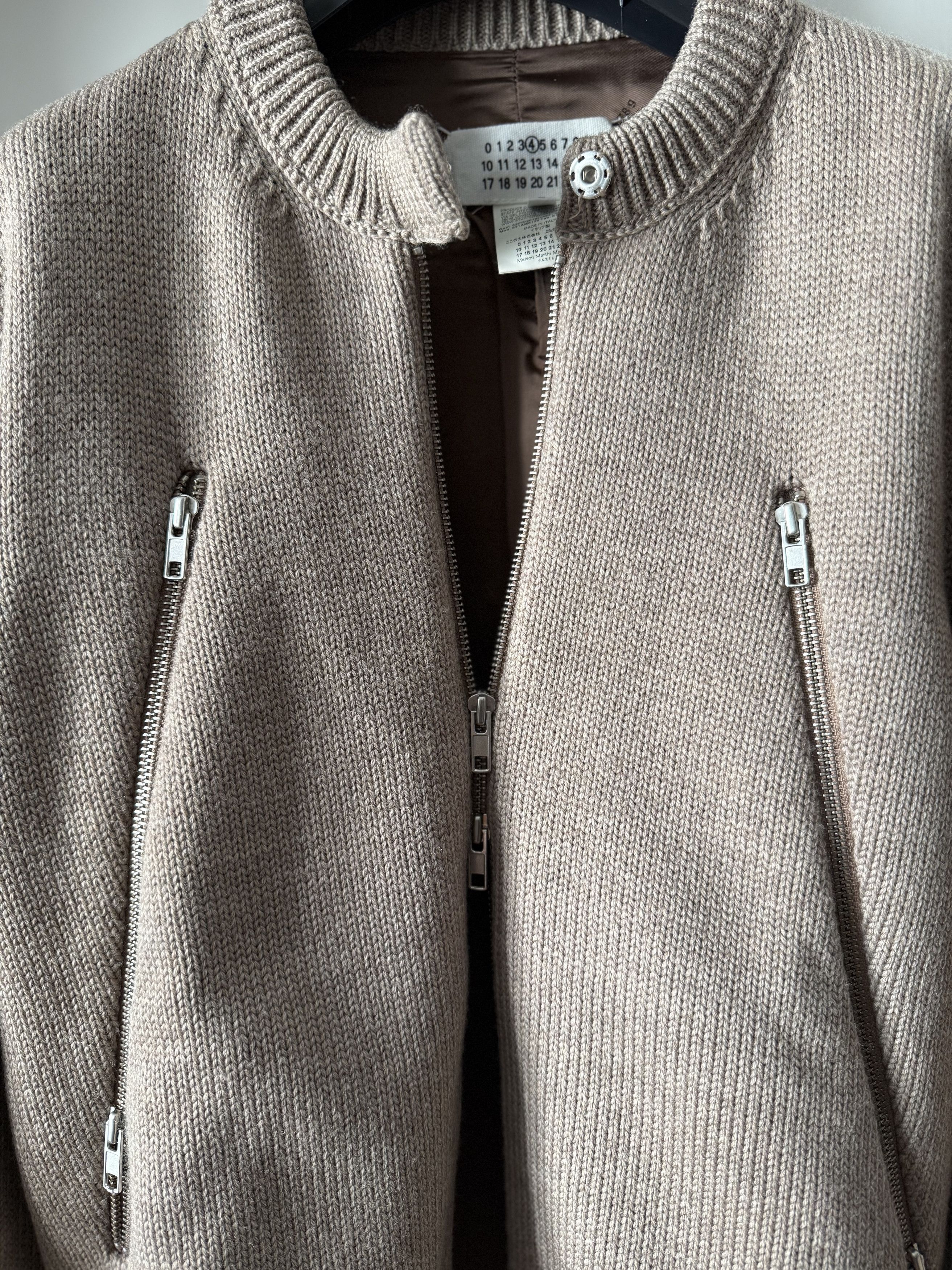 Maison Margiela Maison Margiela SIZE -L Zip Cardigan Size US L / EU 52-54 / 3 - 15 Thumbnail