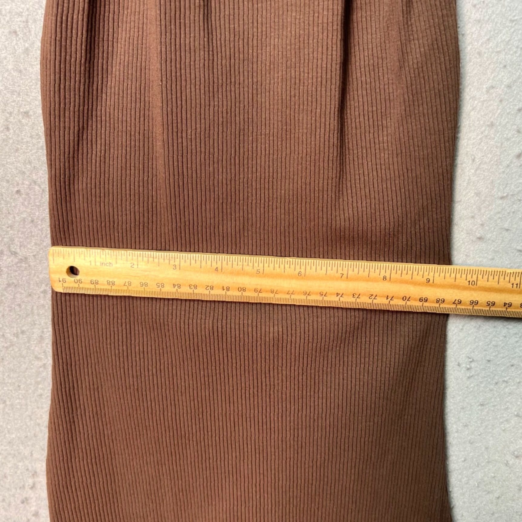 Fashion Nova Fashion Nova Womens Small Brown Sleeveless Halter Jumpsuit NEW! One-Piece Card: Ribbed Spandex Rayon Casual Size 28" / US 6 / IT 42 - 7 Thumbnail