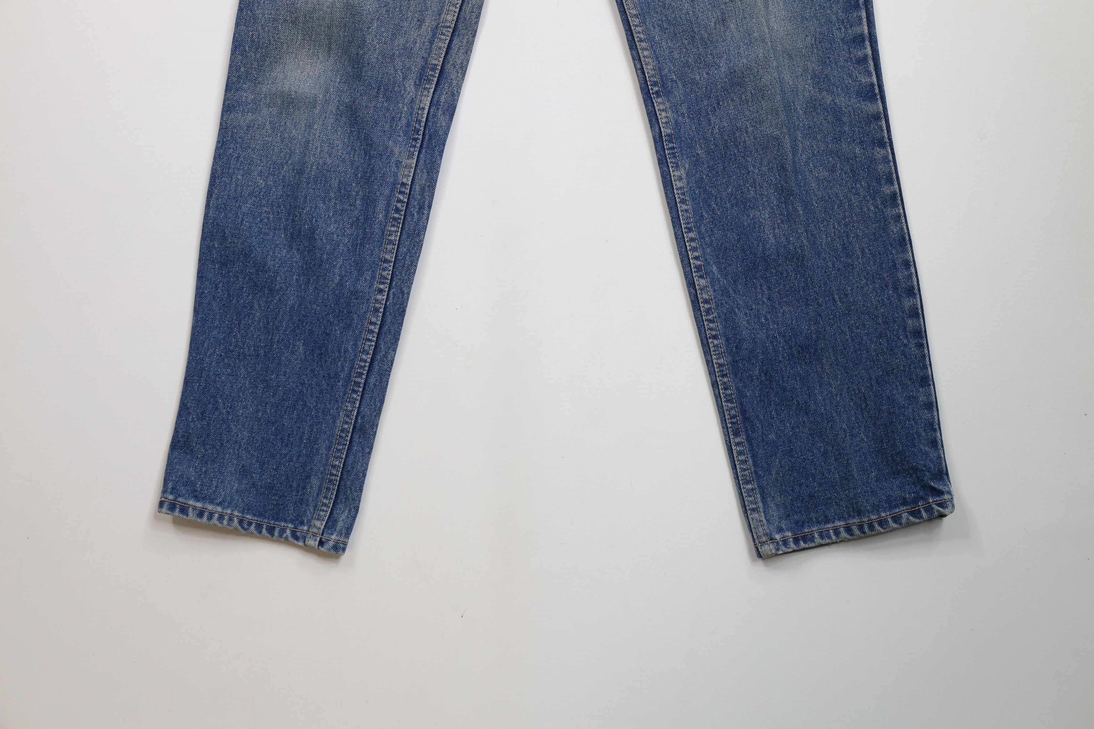 Vintage Vintage 90s Coca Cola Spell Out Straight Leg Denim Jeans Size 36" / US 14 / IT 50 - 4 Thumbnail